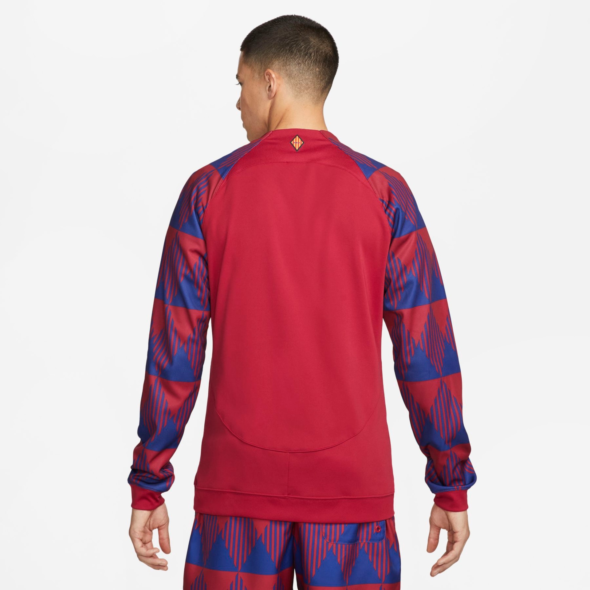 Jaqueta Nike Barcelona Academy Pro Hino Masculina - Foto 2