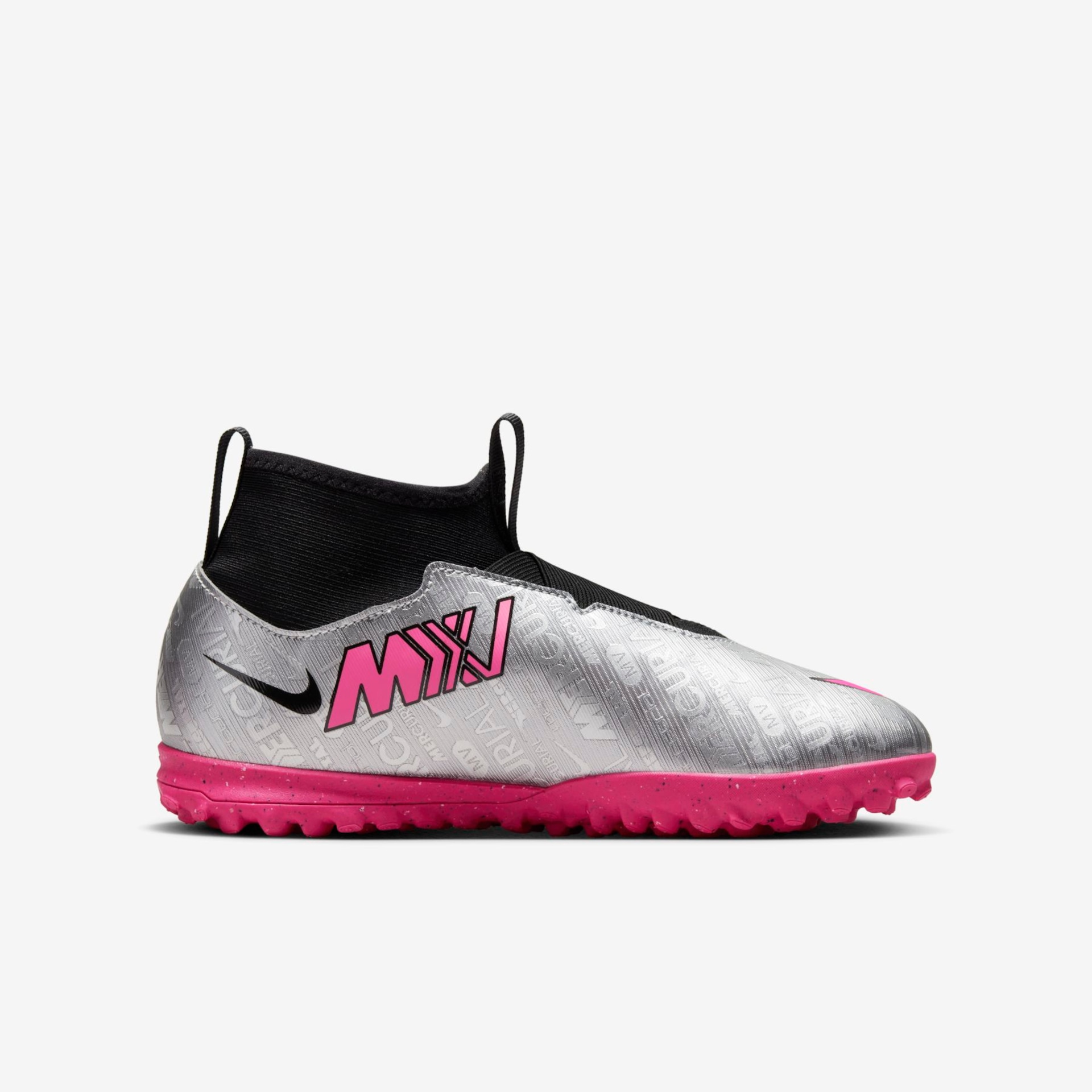 Chuteira Nike Zoom Mercurial Superfly 9 Academy XXV Infantil Society - Foto 3
