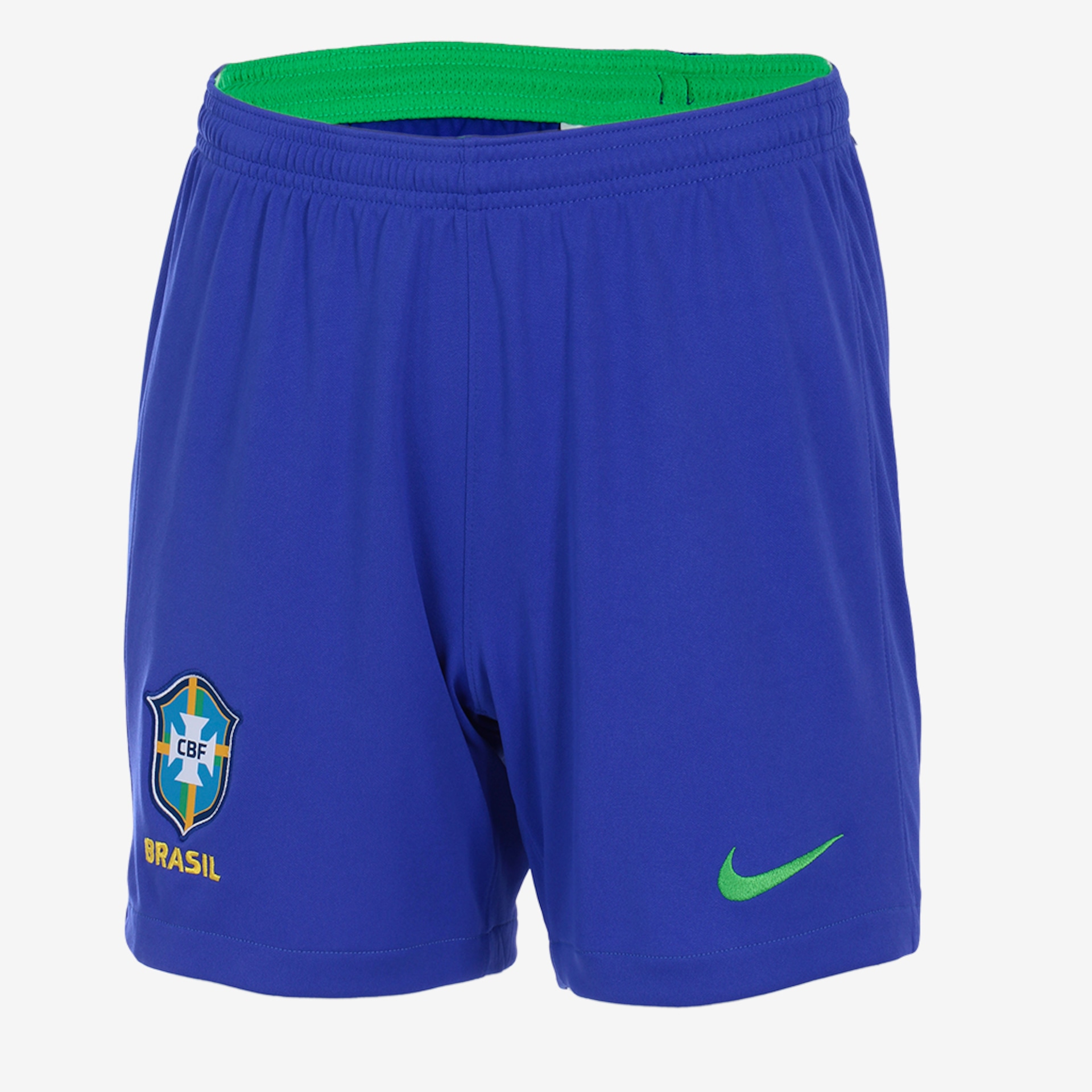 Shorts Nike Brasil I 2022/23 Torcedor Pro Feminino - Foto 1