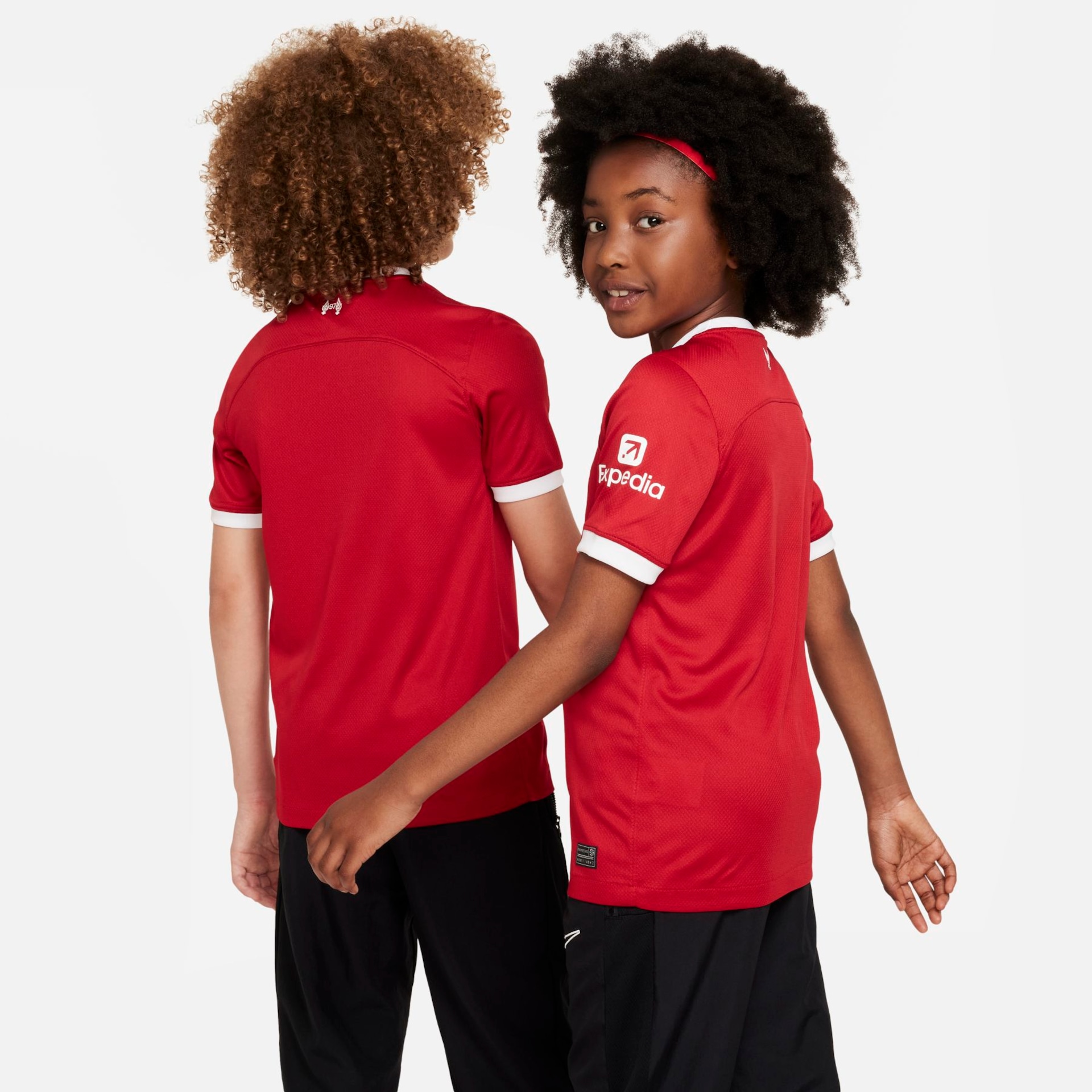 Camisa Nike Liverpool I 2023/24 Torcedor Pro Infantil - Foto 2