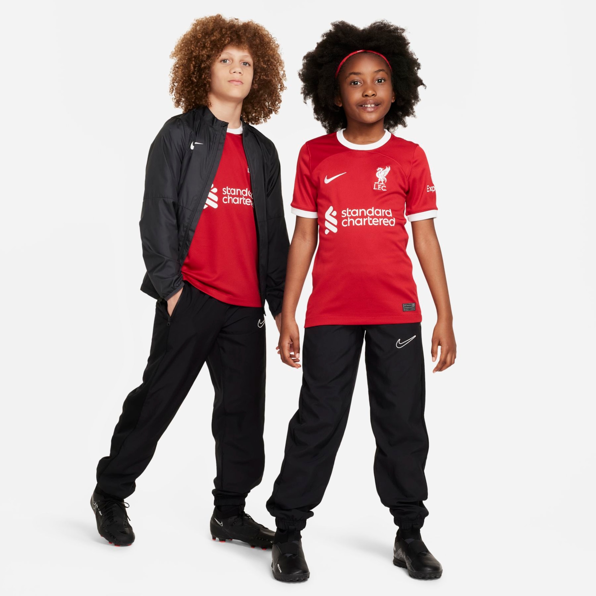 Camisa Nike Liverpool I 2023/24 Torcedor Pro Infantil - Foto 7