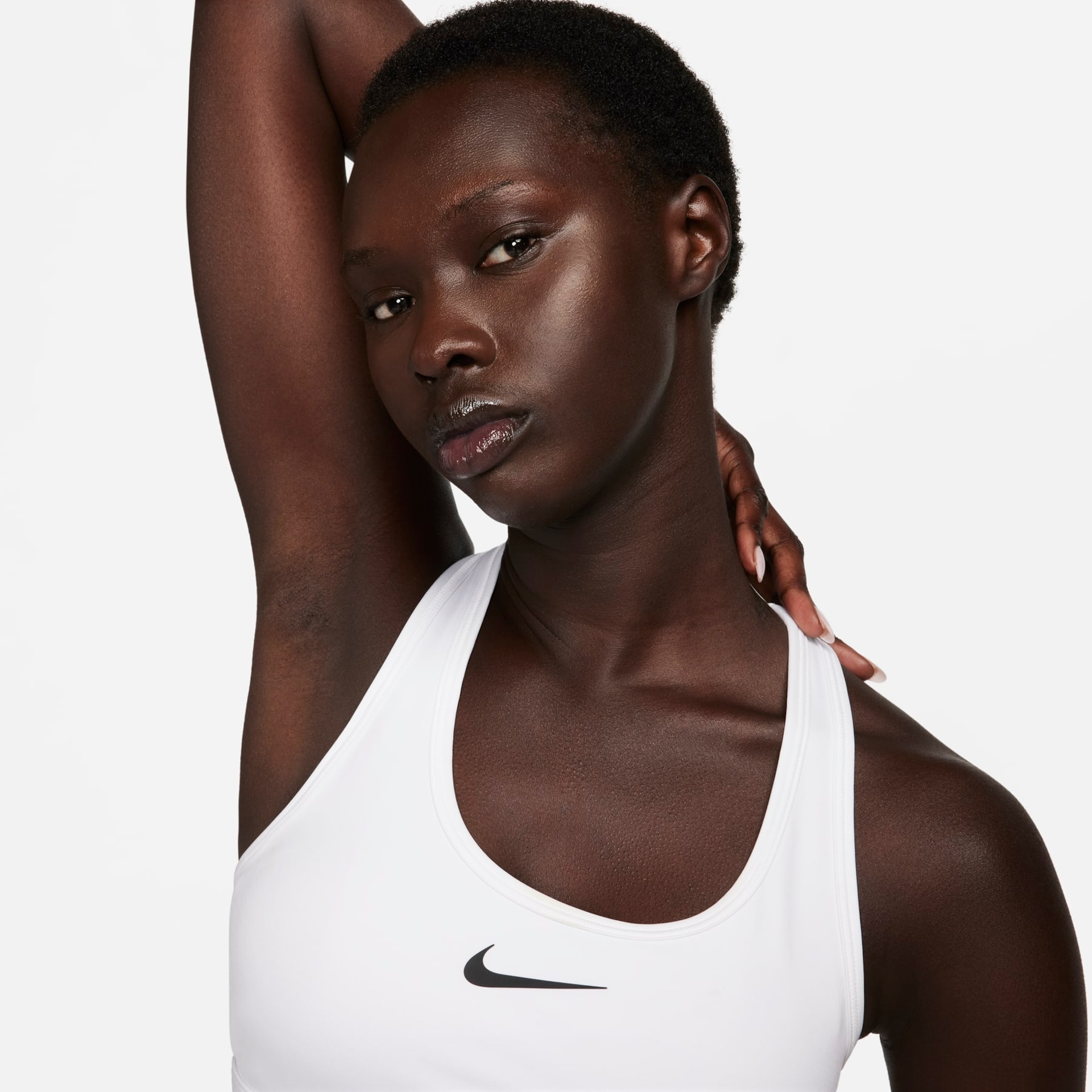 Top Nike Swoosh Feminino - Foto 4