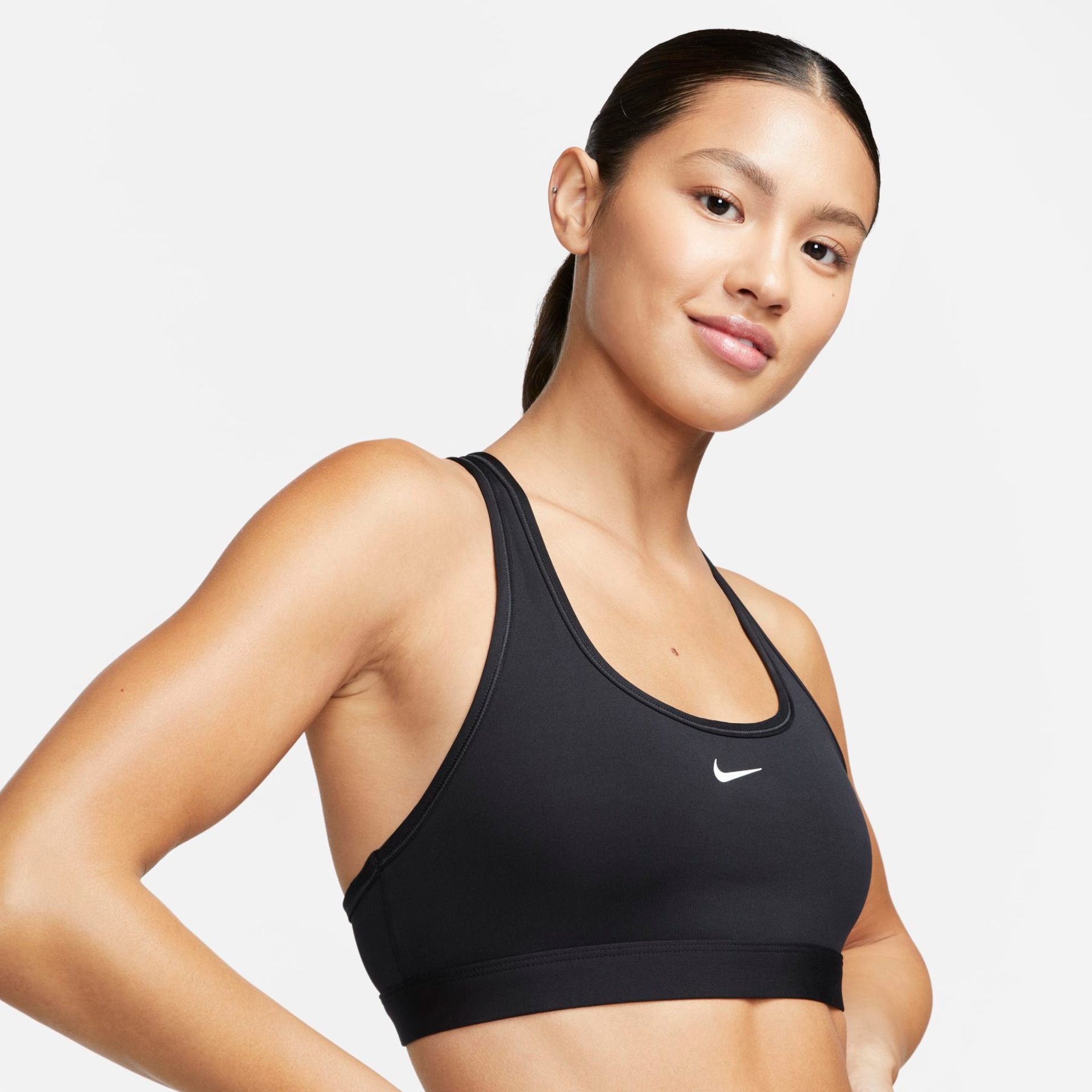 Top Nike Swoosh Feminino - Foto 1