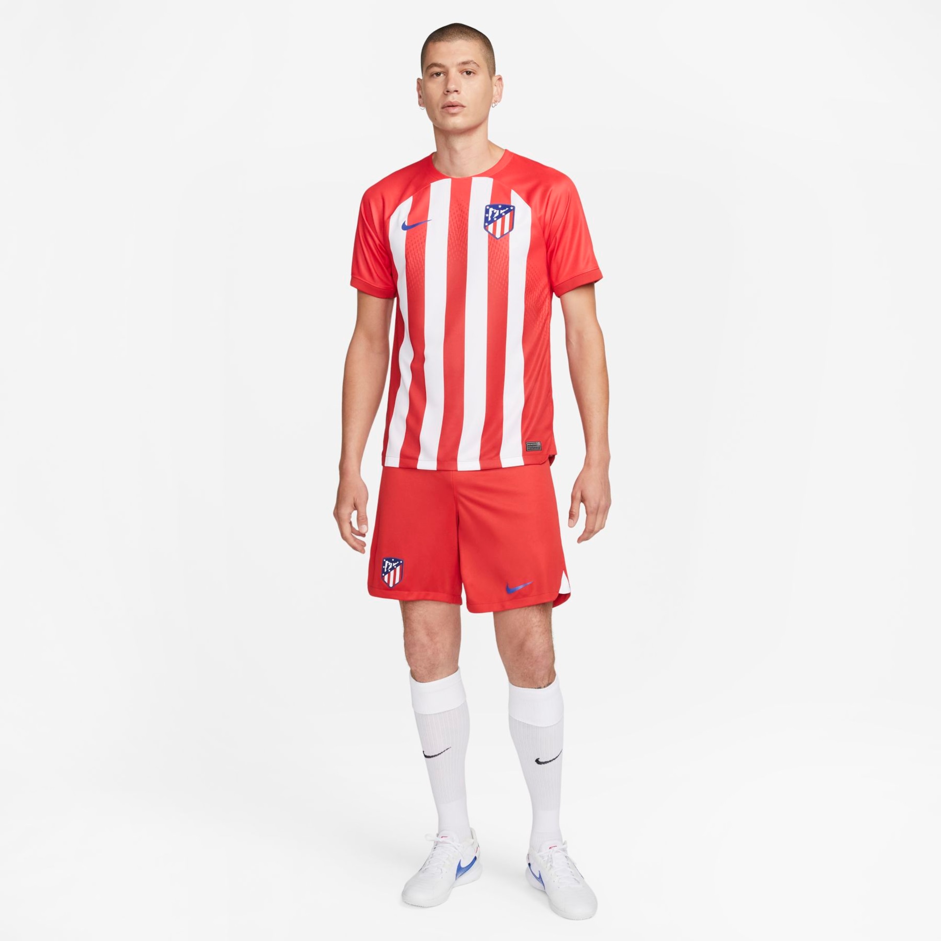 Camisa Nike Atlético de Madrid I 2023/2024 Torcedor Pro Masculina - Foto 8