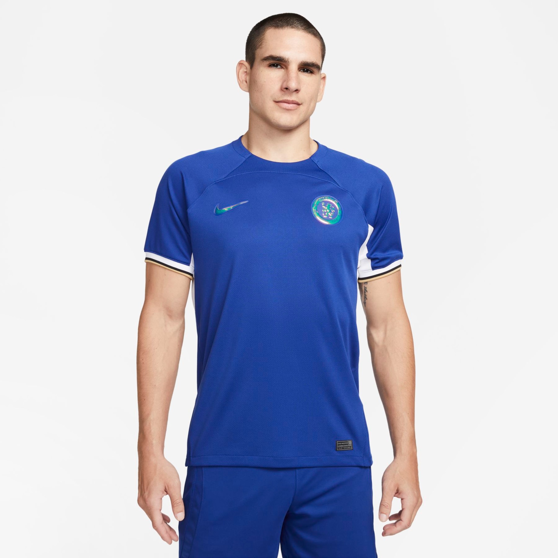 Camisa Nike Chelsea I 2023/24 Torcedor Pro Masculina - Foto 1