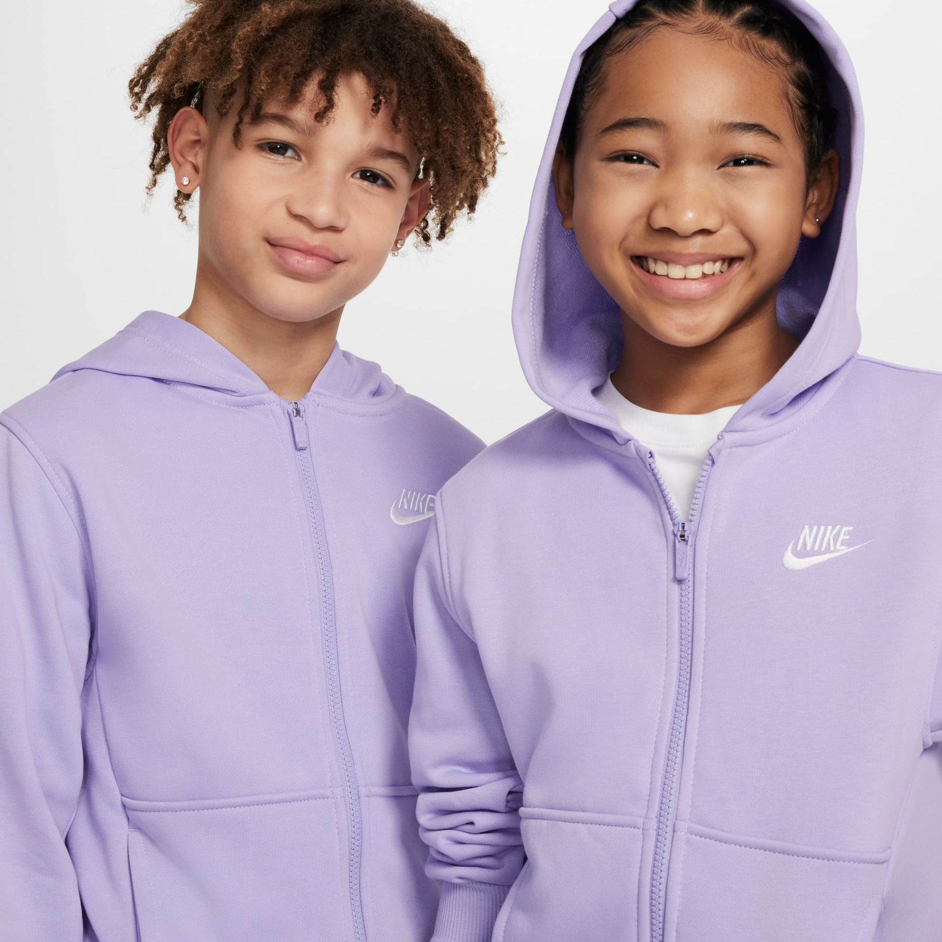 Jaqueta Nike Club Fleece Infantil - Foto 3