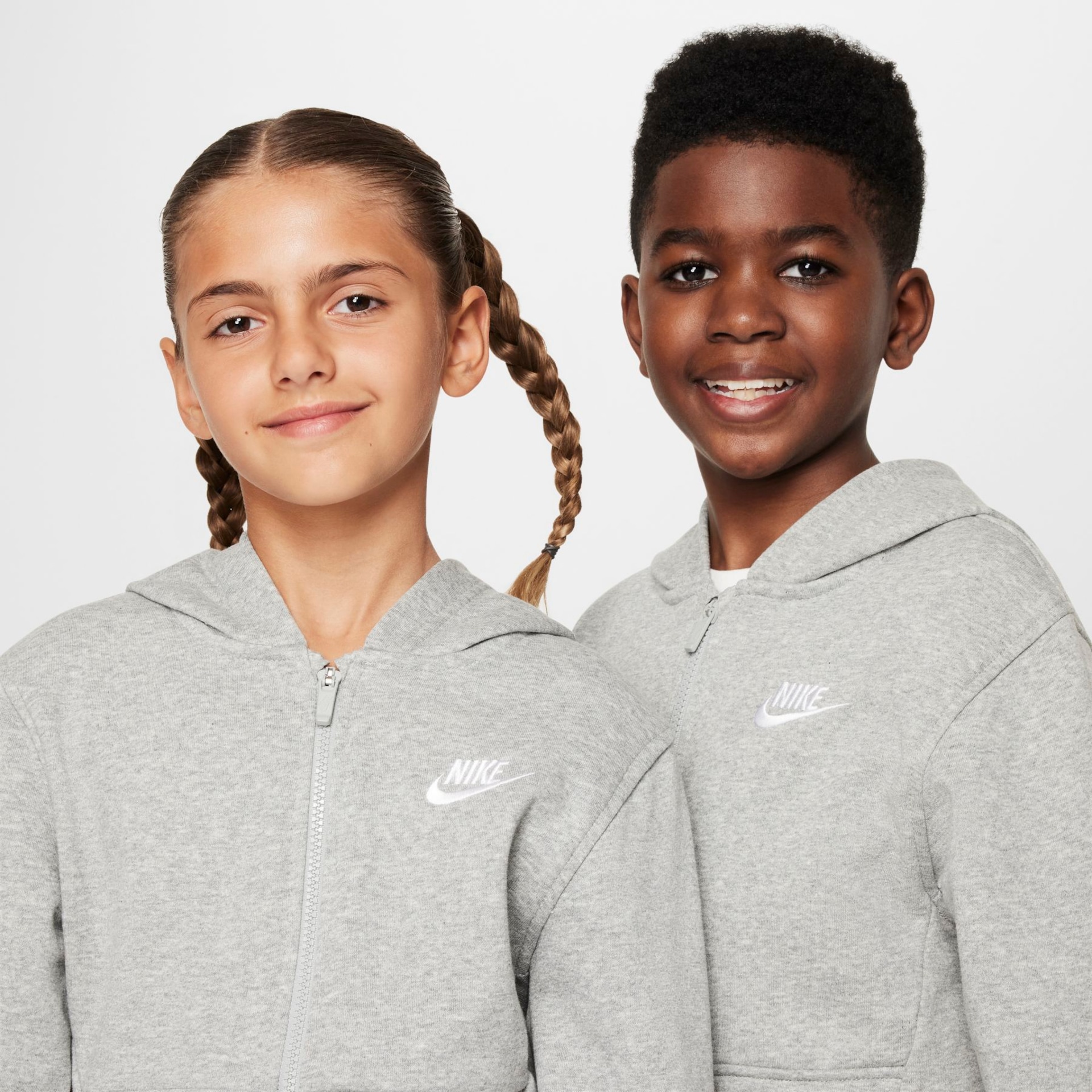 Jaqueta Nike Club Fleece Infantil - Foto 3