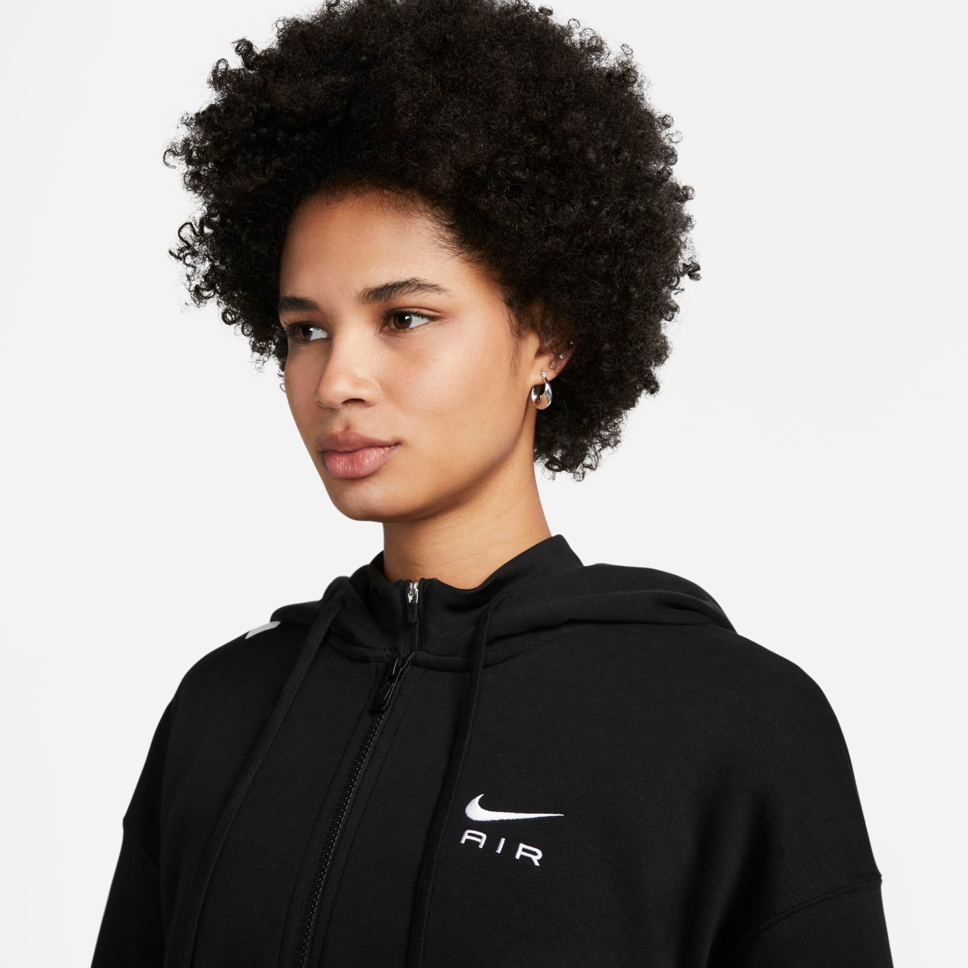 Jaqueta Nike Sportswear Air Fleece Feminina - Foto 3
