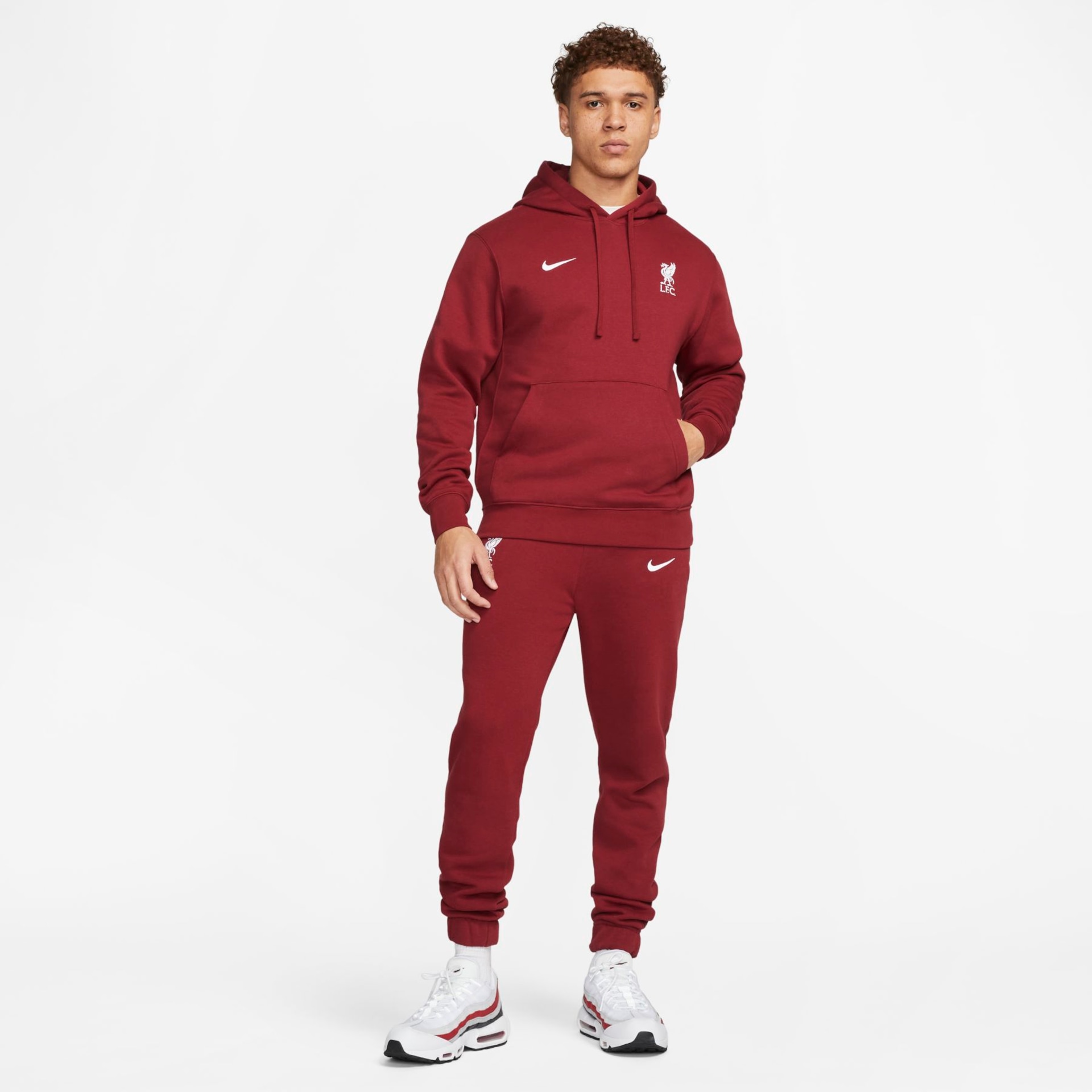 Blusão Nike Liverpool FC Club Fleece Masculino - Foto 7