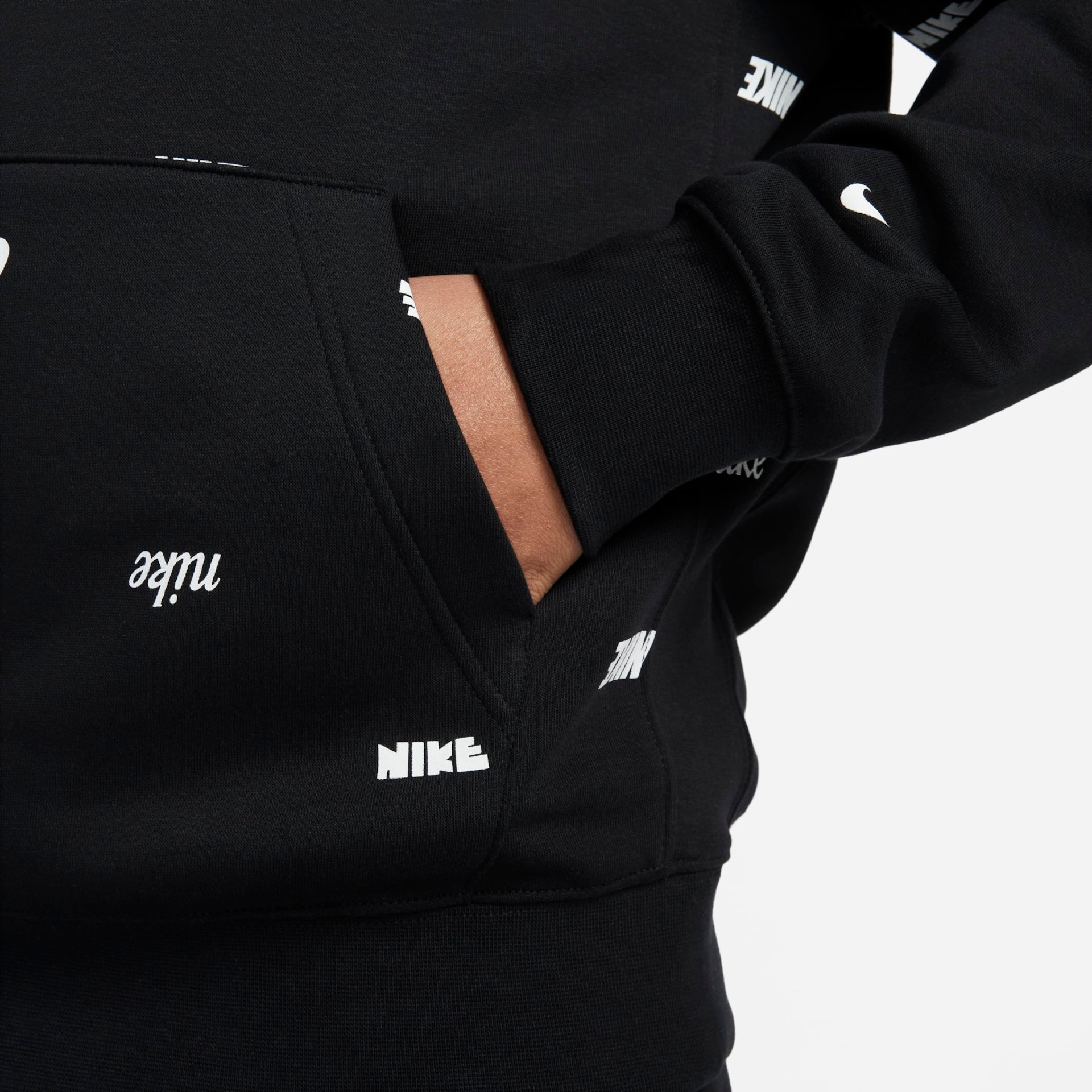 Blusão Nike Club Fleece Masculino - Foto 4