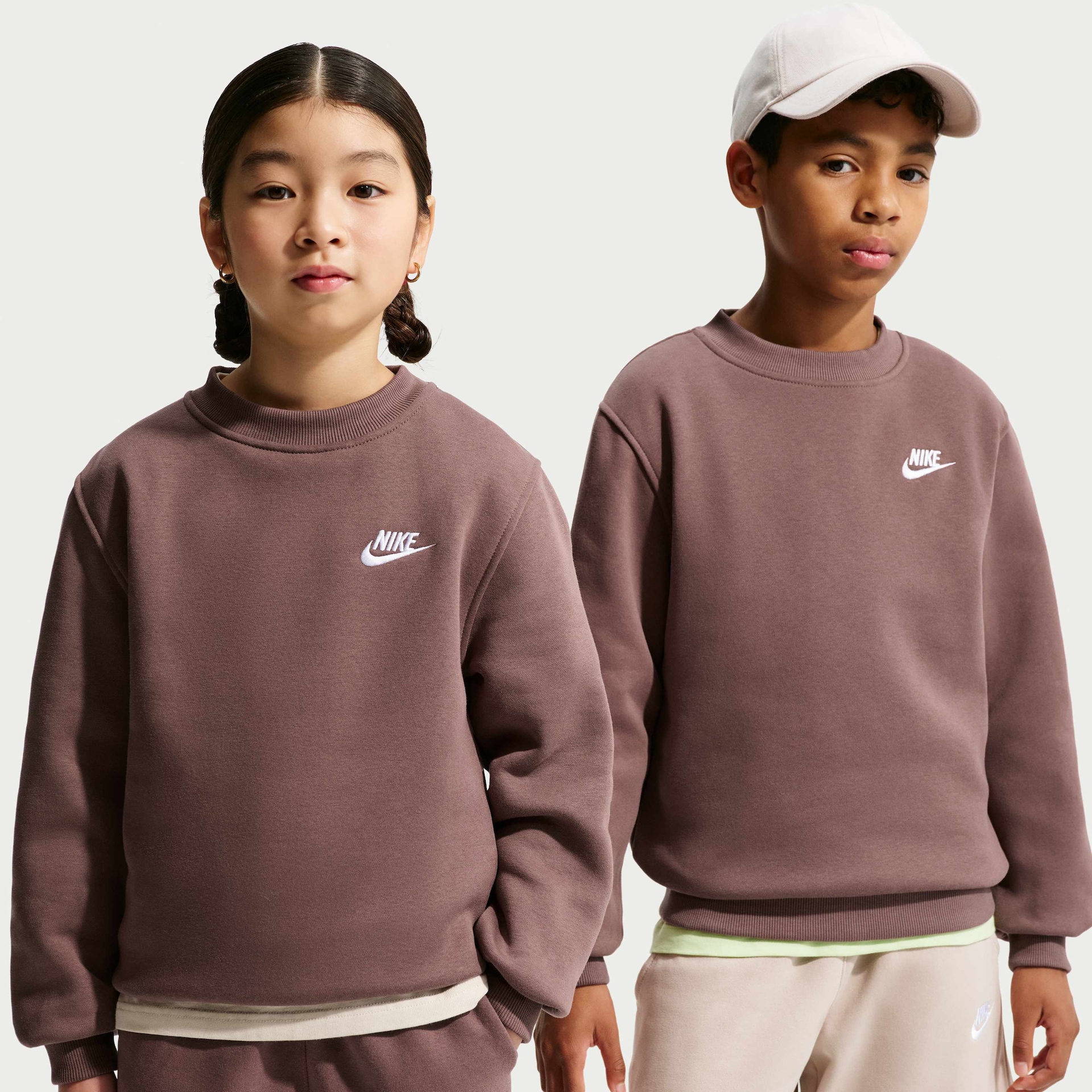 Blusão Nike Sportswear Club Fleece Infantil - Foto 1