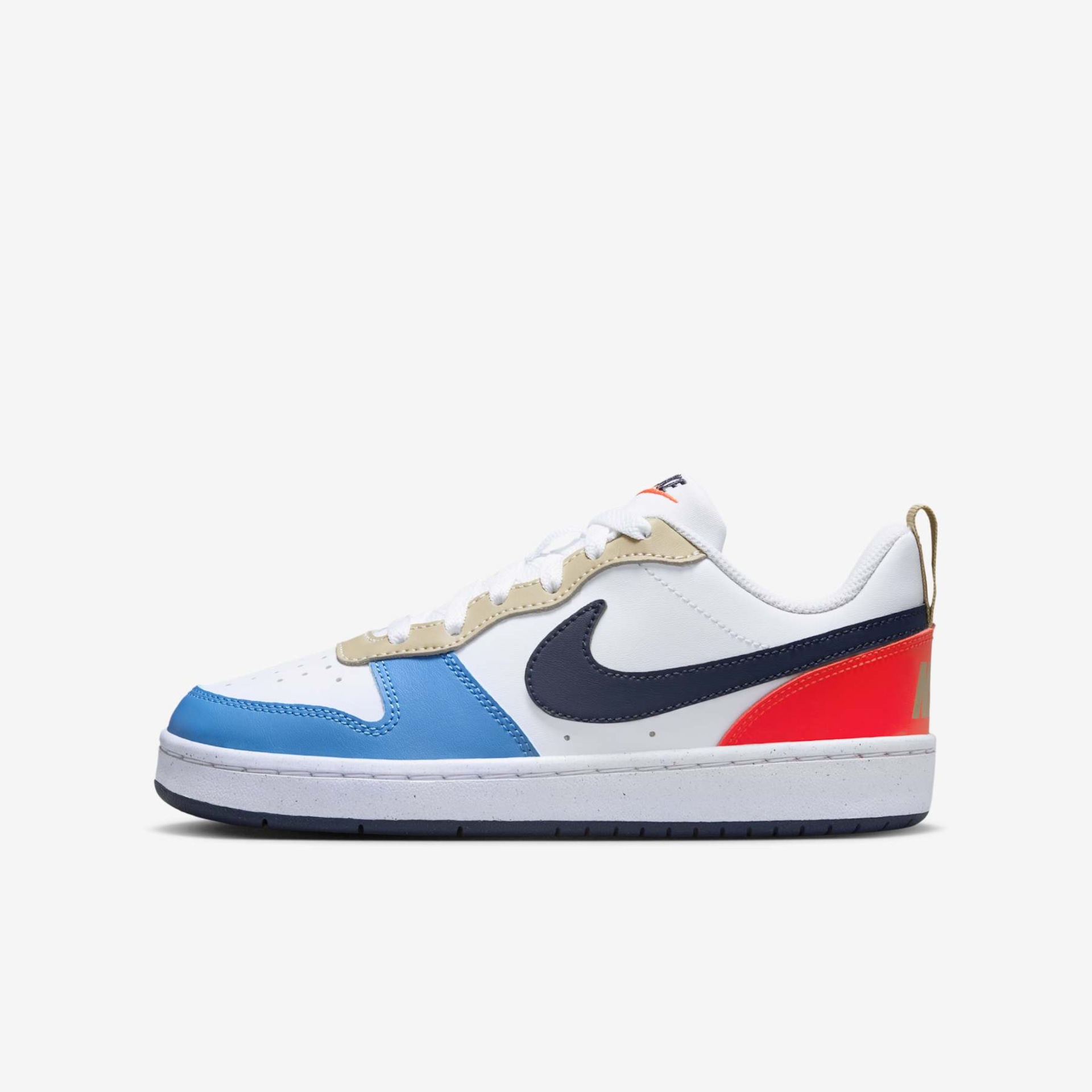 Tênis Nike Court Borough Low Recraft Infantil - Foto 1