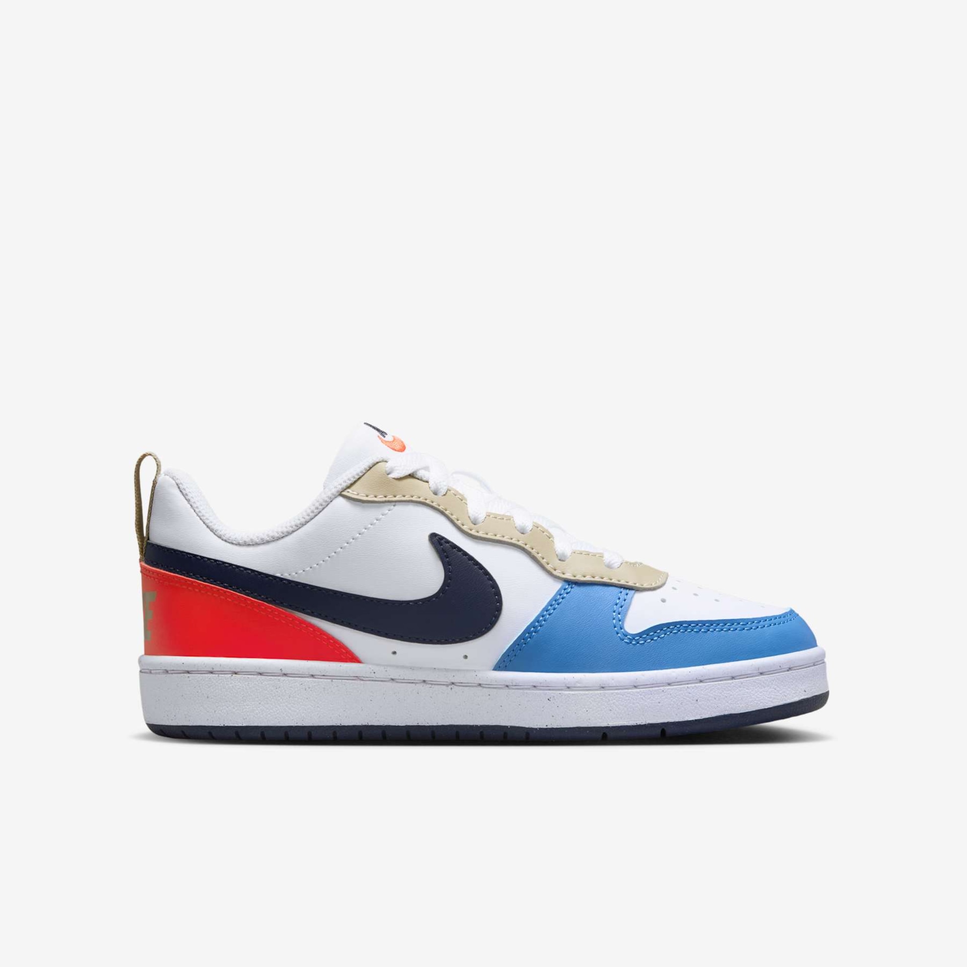 Tênis Nike Court Borough Low Recraft Infantil - Foto 3