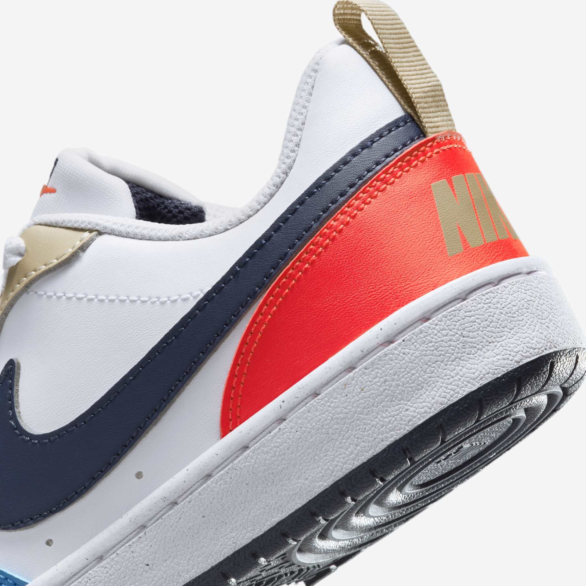 Tênis Nike Court Borough Low Recraft Infantil - Foto 8
