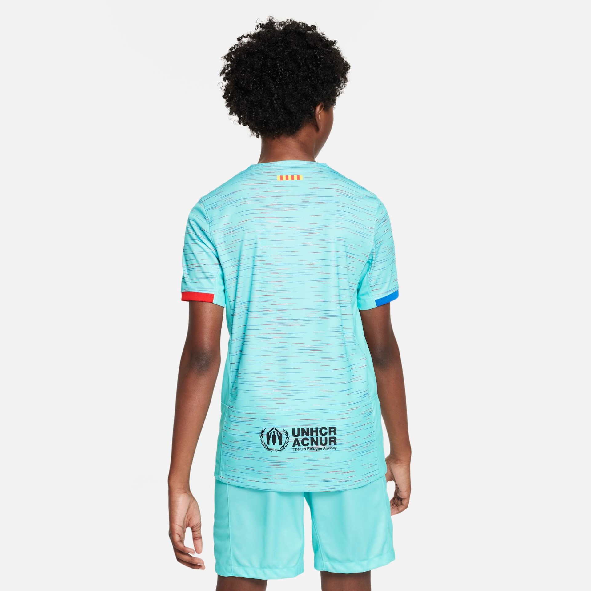 Camisa Nike Barcelona III 2022/23 Torcedor Pro Infantil - Foto 2