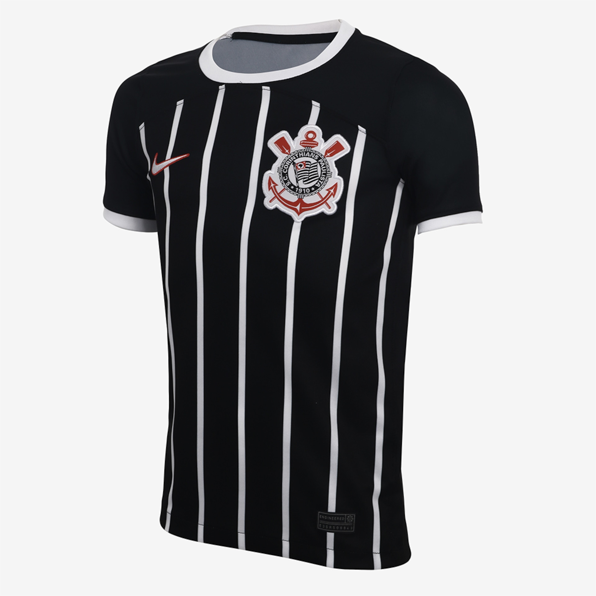 Camisa Nike Corinthians II 2023/24 Torcedor Infantil - Foto 1