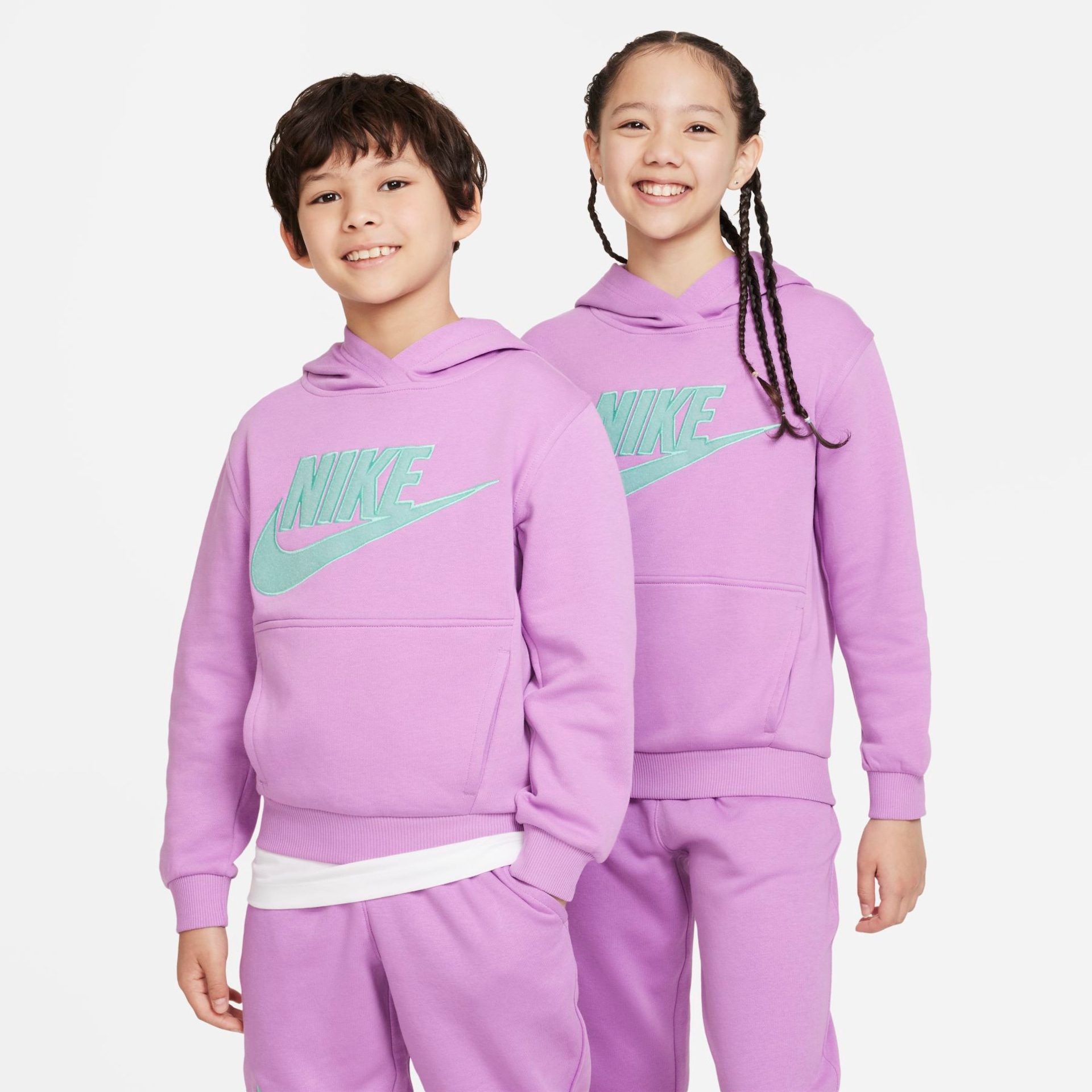 Blusão Nike Sportswear Club Fleece Infantil - Foto 1