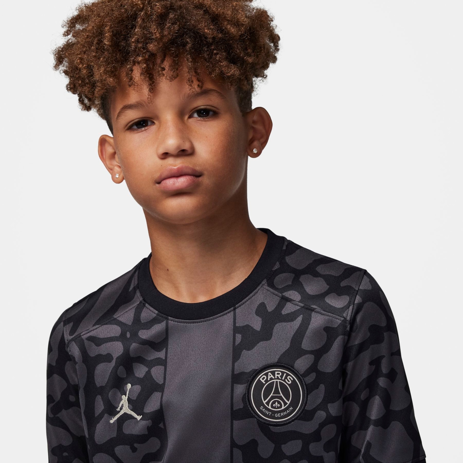 Camisa Nike Paris Saint-Germain III 2023/24 Torcedor Pro Infantil - Foto 3