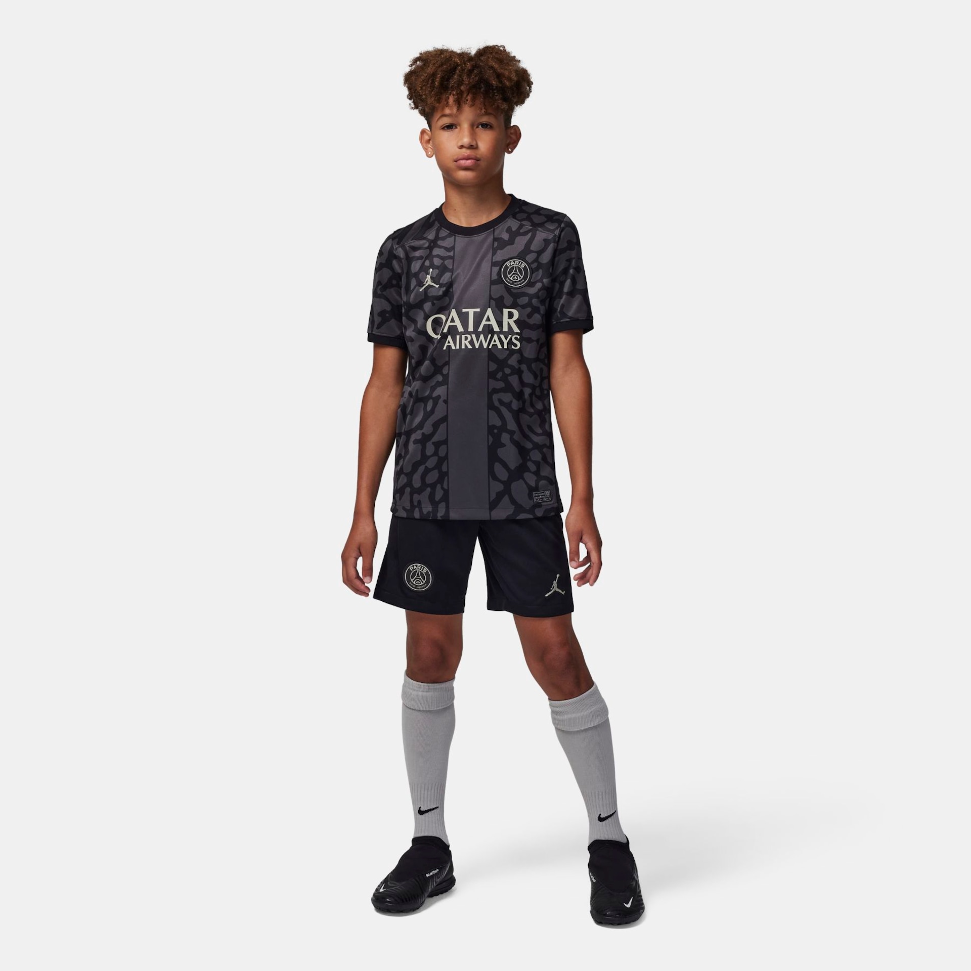 Camisa Nike Paris Saint-Germain III 2023/24 Torcedor Pro Infantil - Foto 5