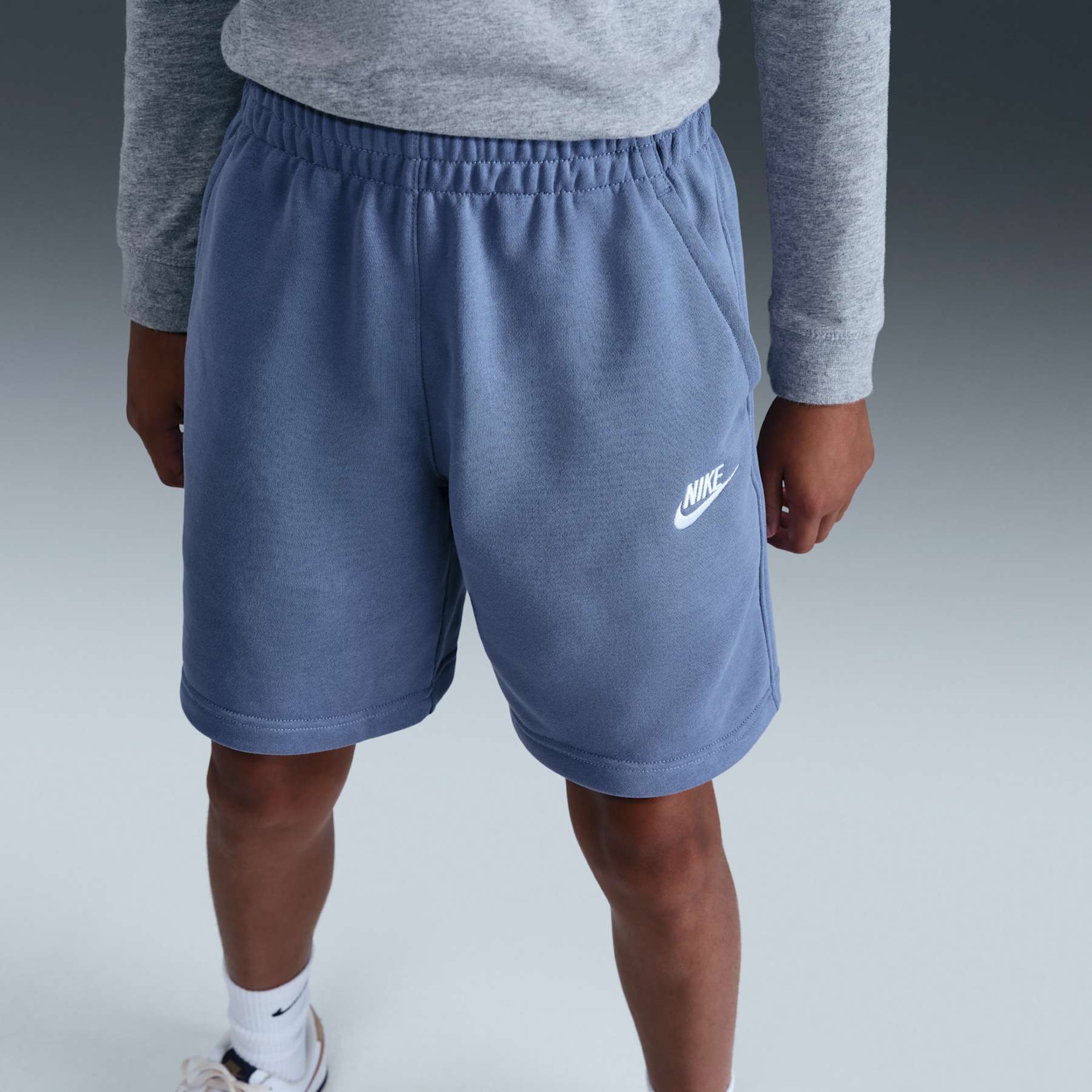 Shorts Nike Sportswear Club Fleece Infantil - Foto 2