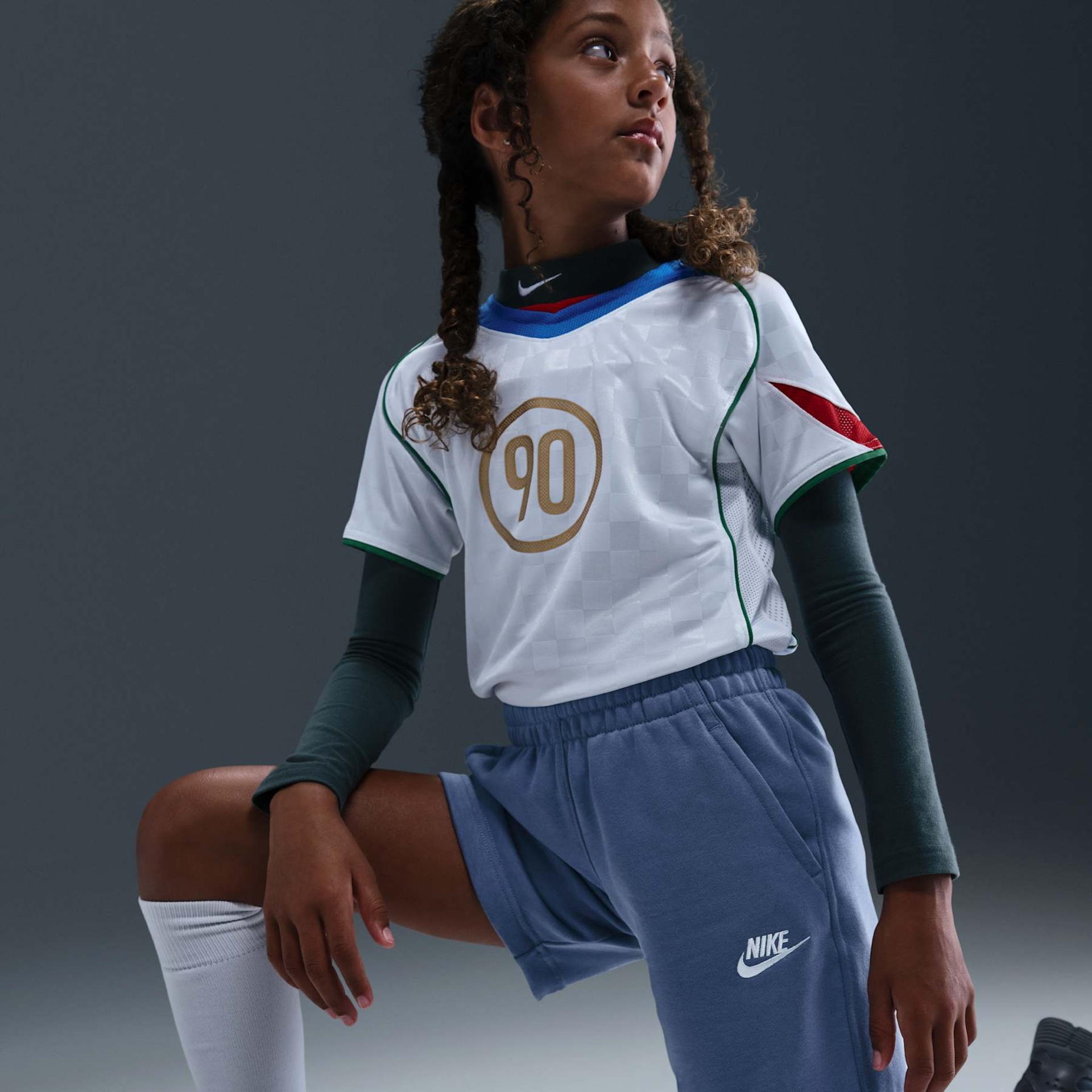 Shorts Nike Sportswear Club Fleece Infantil - Foto 5