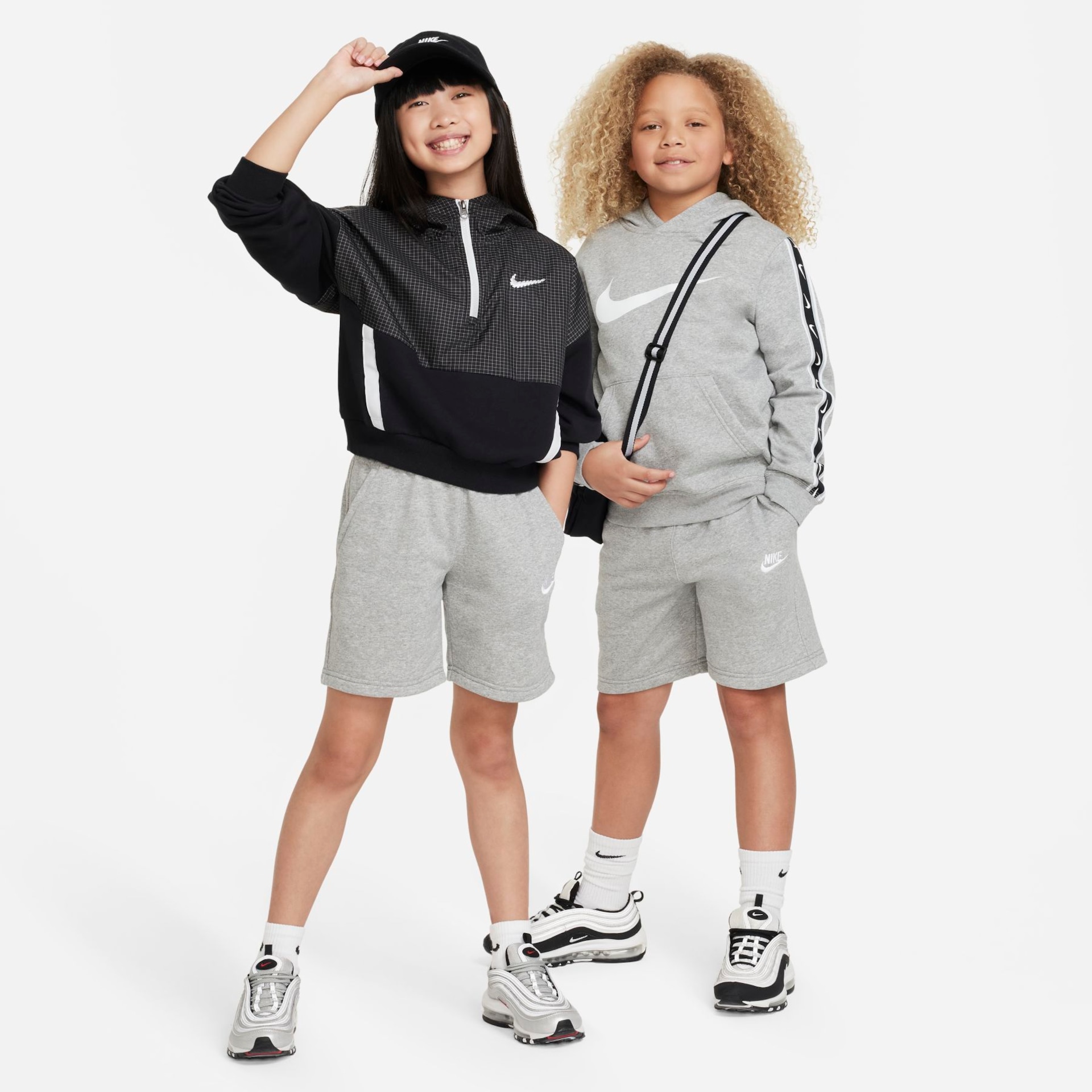 Shorts Nike Sportswear Club Fleece Infantil - Foto 7