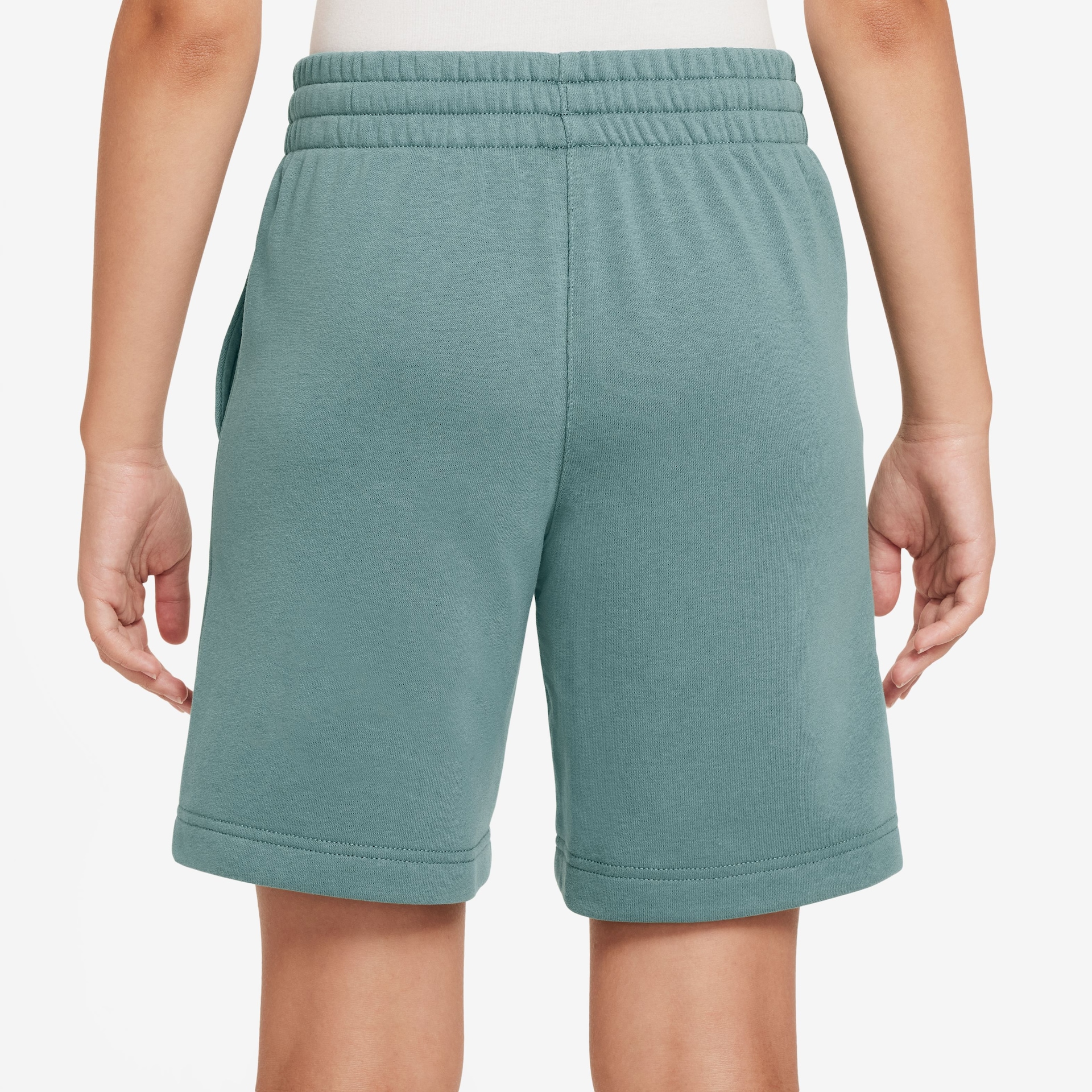 Shorts Nike Sportswear Club Fleece Infantil - Foto 4