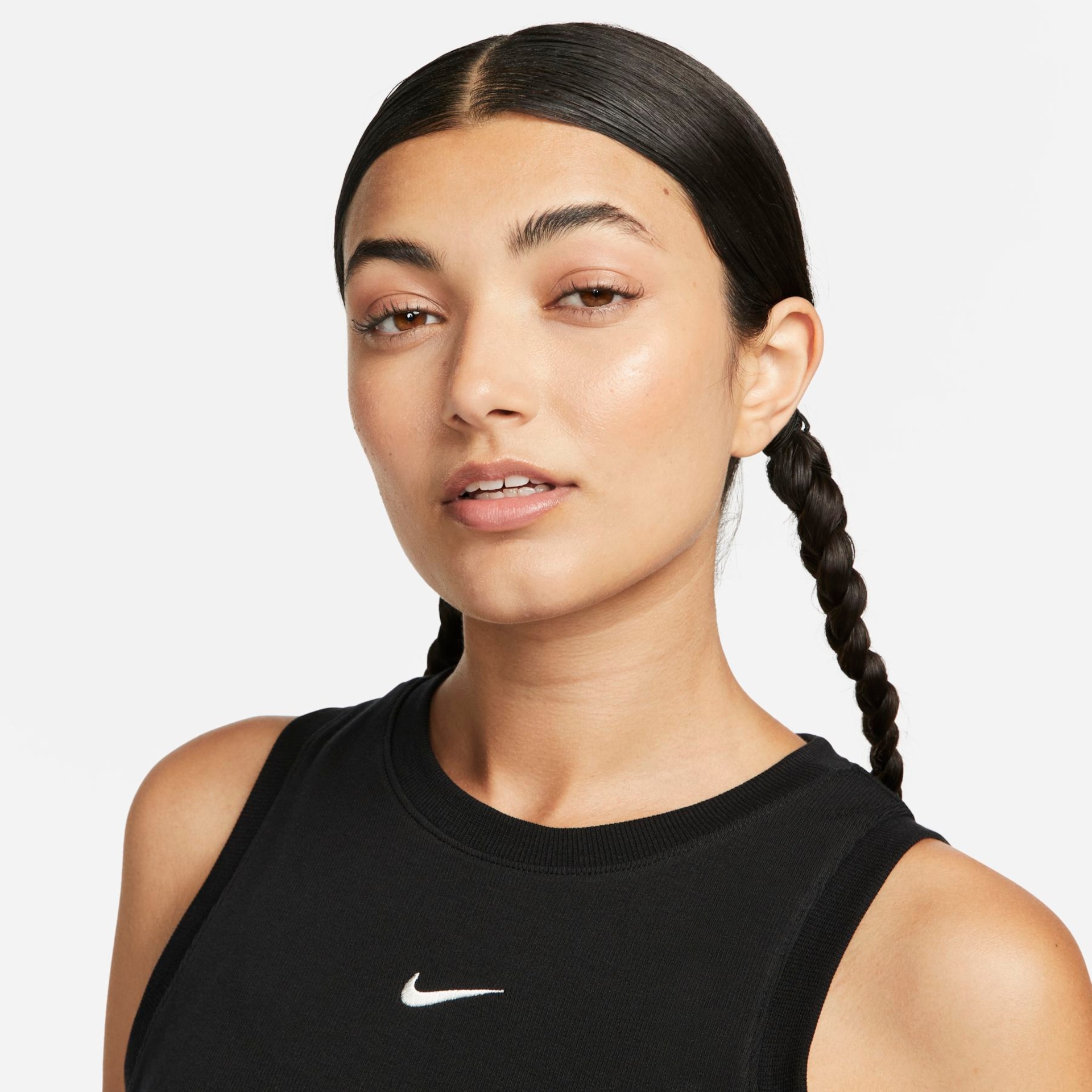 Regata Nike Sportswear Cropped Essentials Feminina - Foto 3