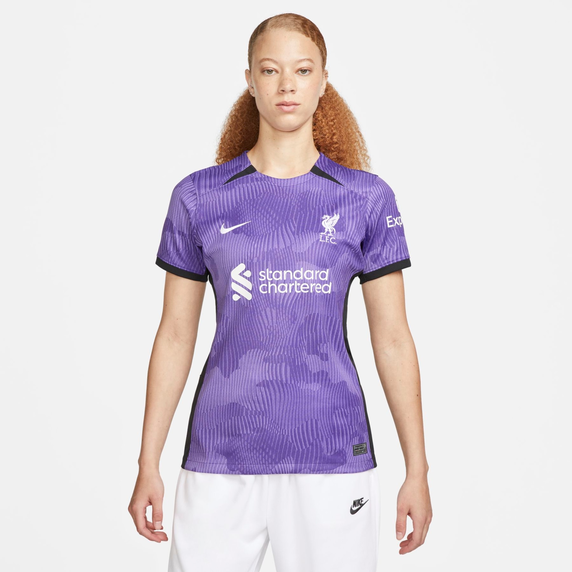 Camisa Nike Liverpool III 2023/24 Torcedora Pro Feminina - Foto 1