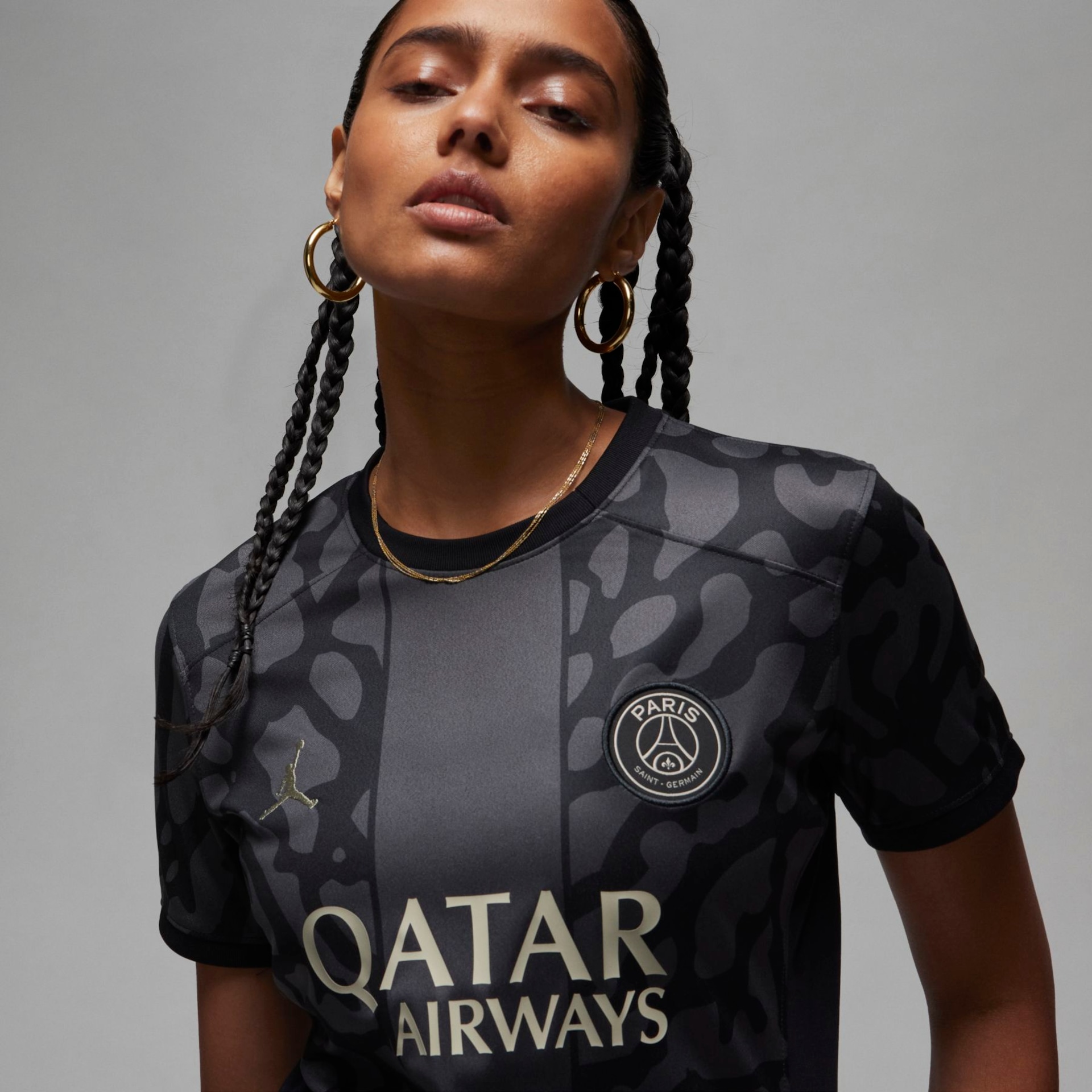 Camisa Nike Paris Saint-Germain III 2023/24 Torcedora Pro Feminina - Foto 3