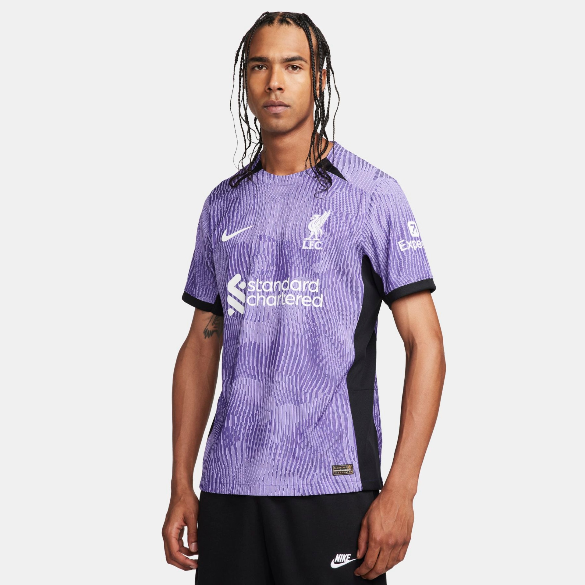 Camisa Nike Liverpool III 2023/24 Jogador Masculina - Foto 1