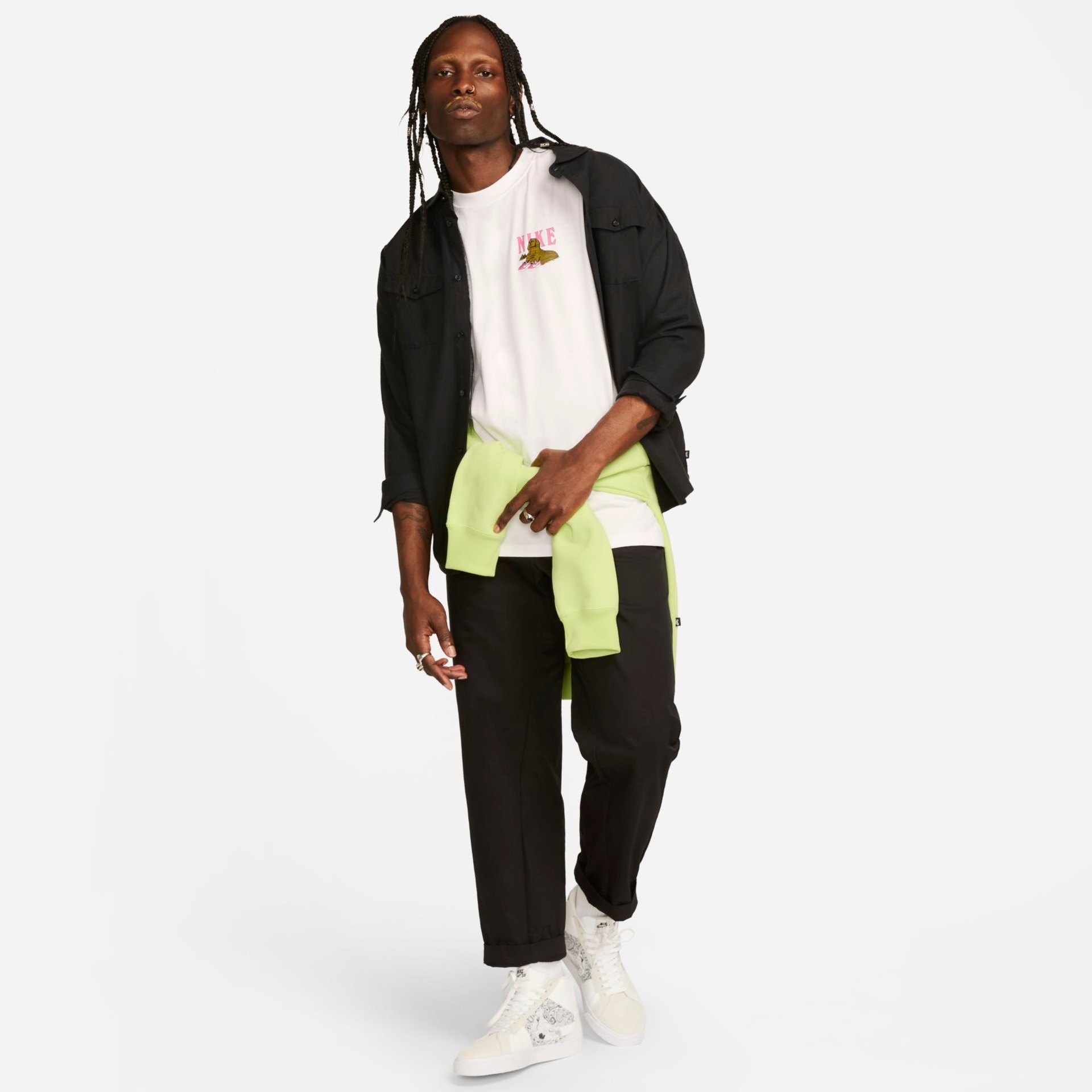 Camiseta Nike SB Bike Day Masculina - Foto 6