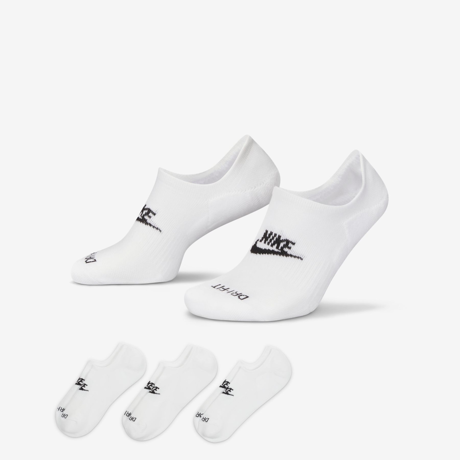 Meia Nike Everyday Cushioned (3 pares) Unissex - Foto 1