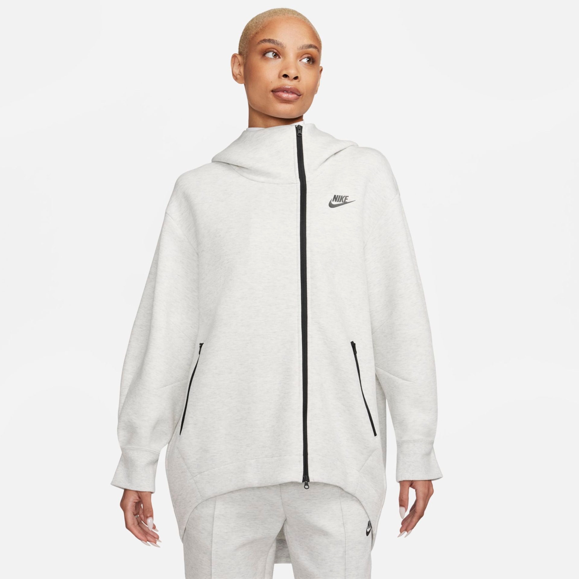Jaqueta Nike Sportswear Tech Fleece Essential Feminina - Foto 1
