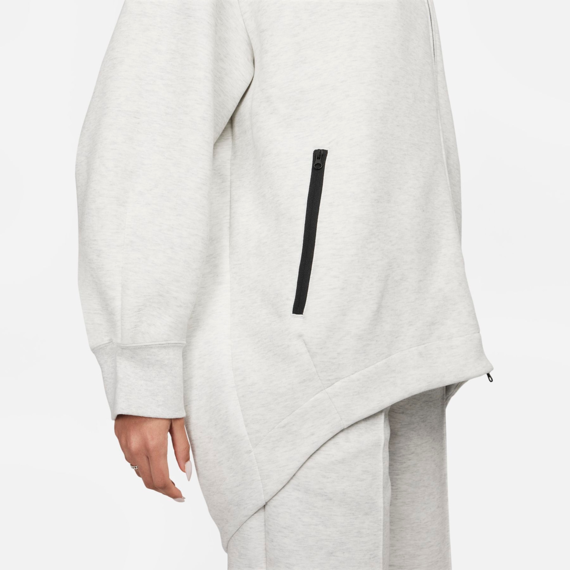 Jaqueta Nike Sportswear Tech Fleece Essential Feminina - Foto 7