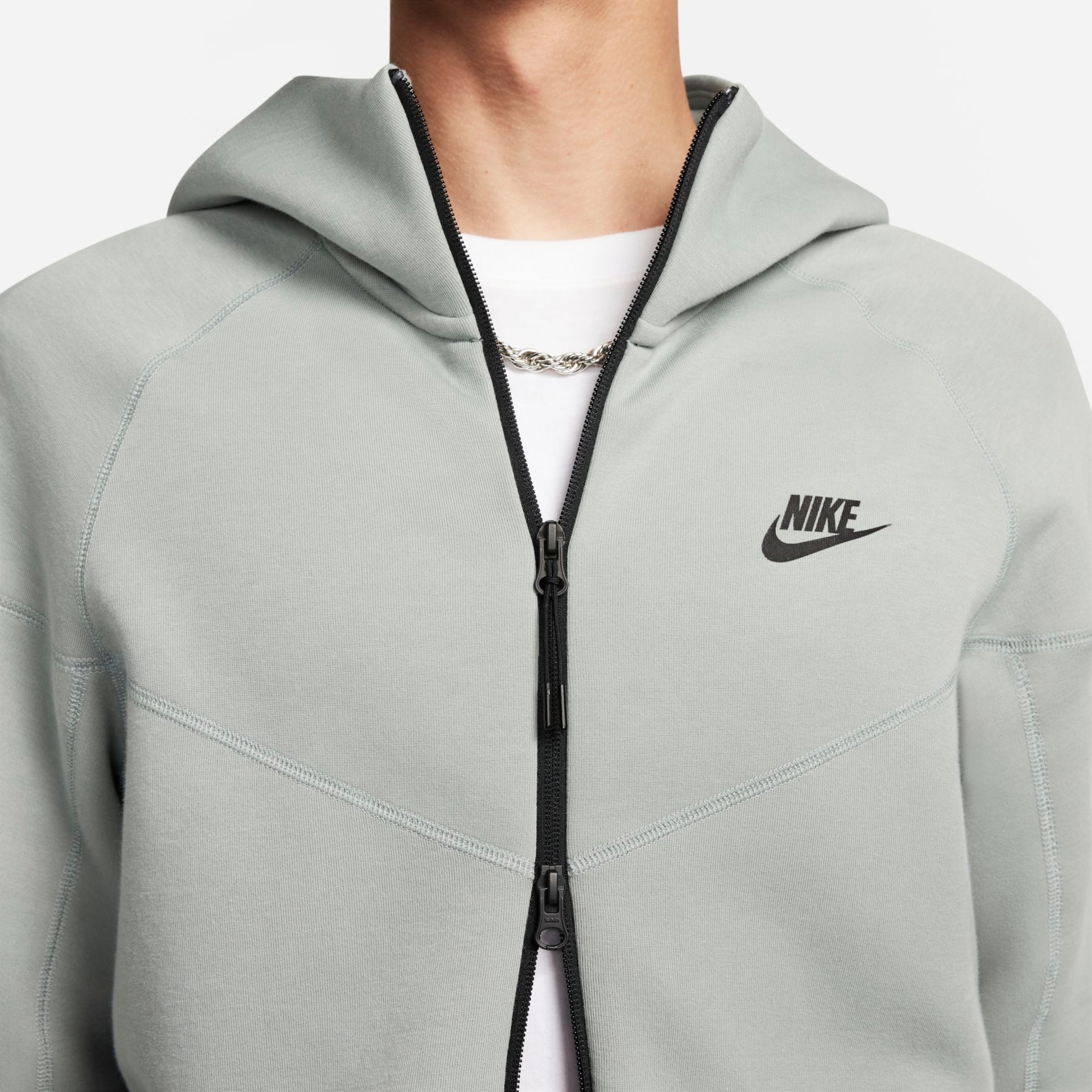 Jaqueta Nike Sportswear Tech Fleece Windrunner Masculina - Foto 4