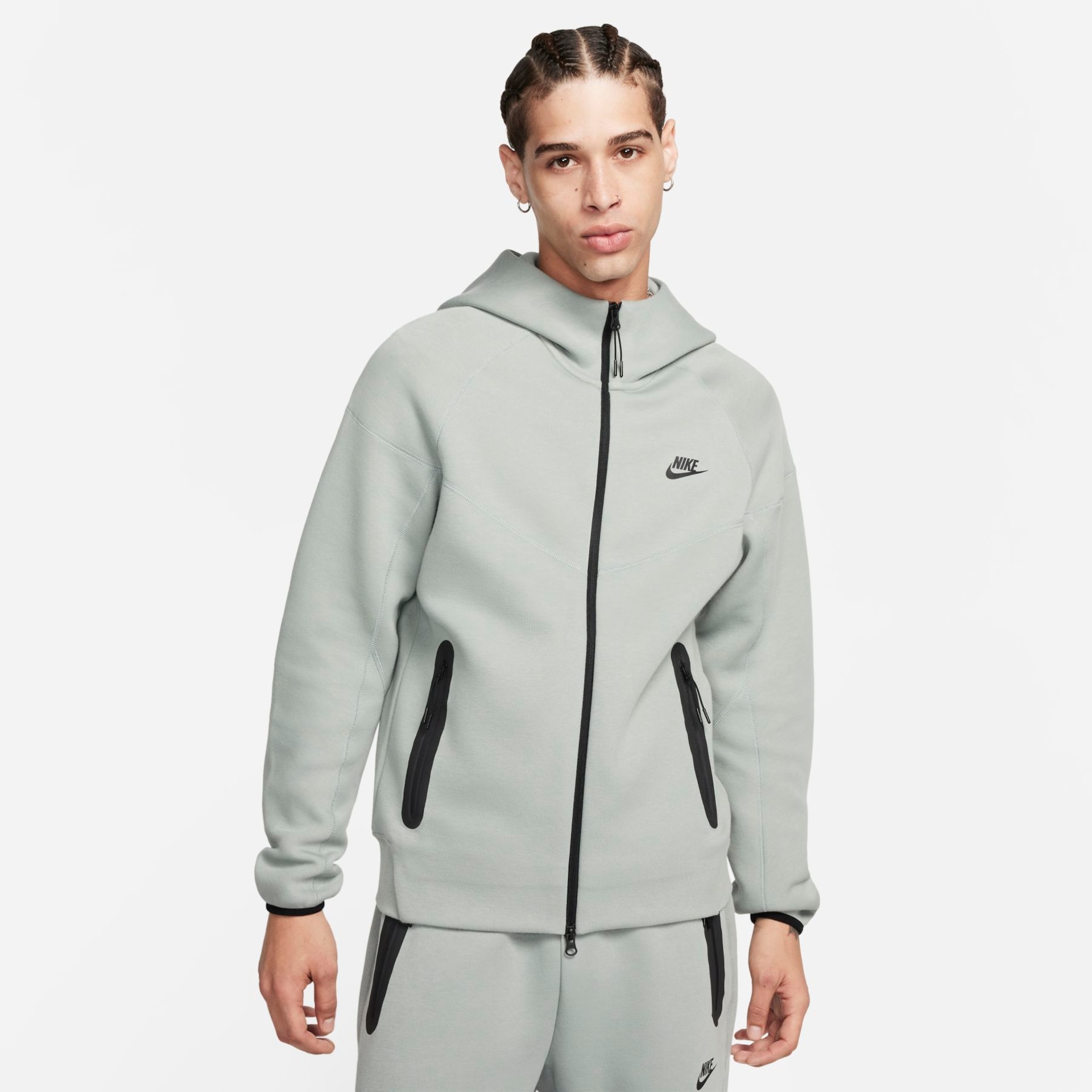 Jaqueta Nike Sportswear Tech Fleece Windrunner Masculina - Foto 1