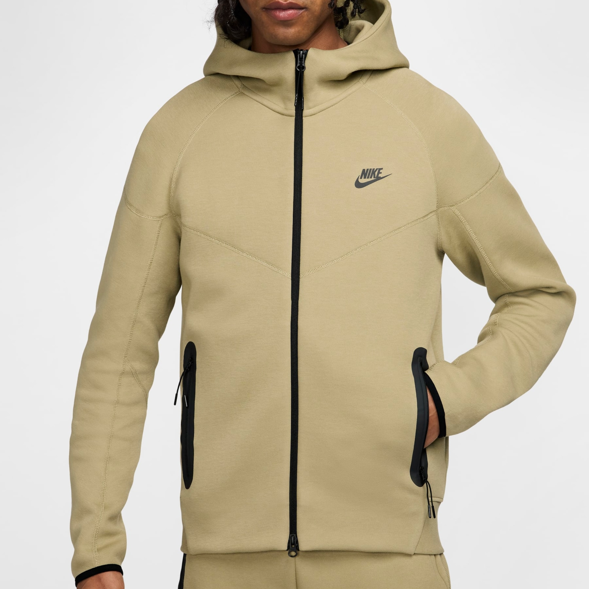 Jaqueta Nike Sportswear Tech Fleece Windrunner Masculina - Foto 4