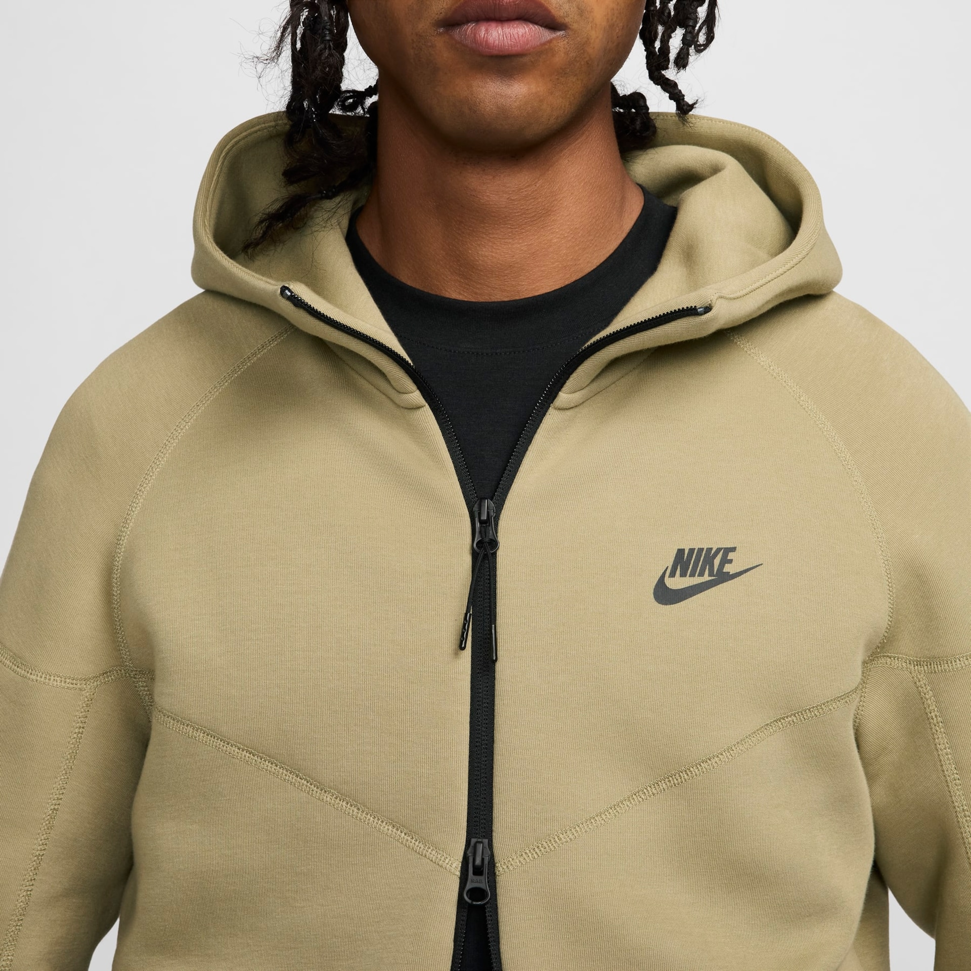 Jaqueta Nike Sportswear Tech Fleece Windrunner Masculina - Foto 5