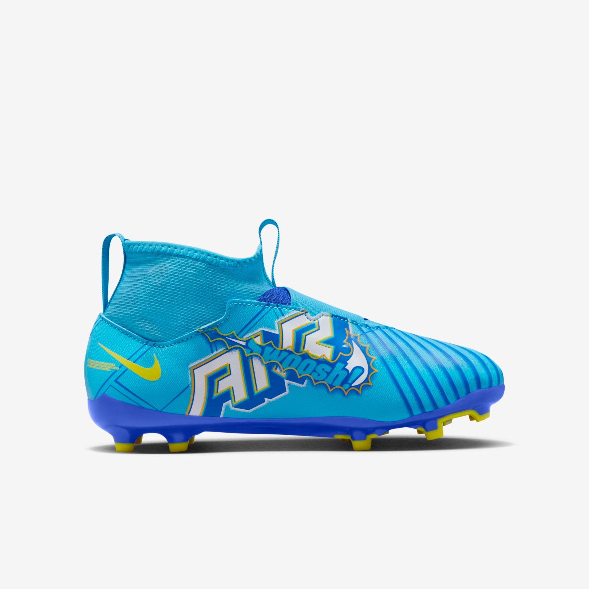 Chuteira Nike Zoom Mercurial Superfly 9 Academy KM Infantil Campo - Foto 3