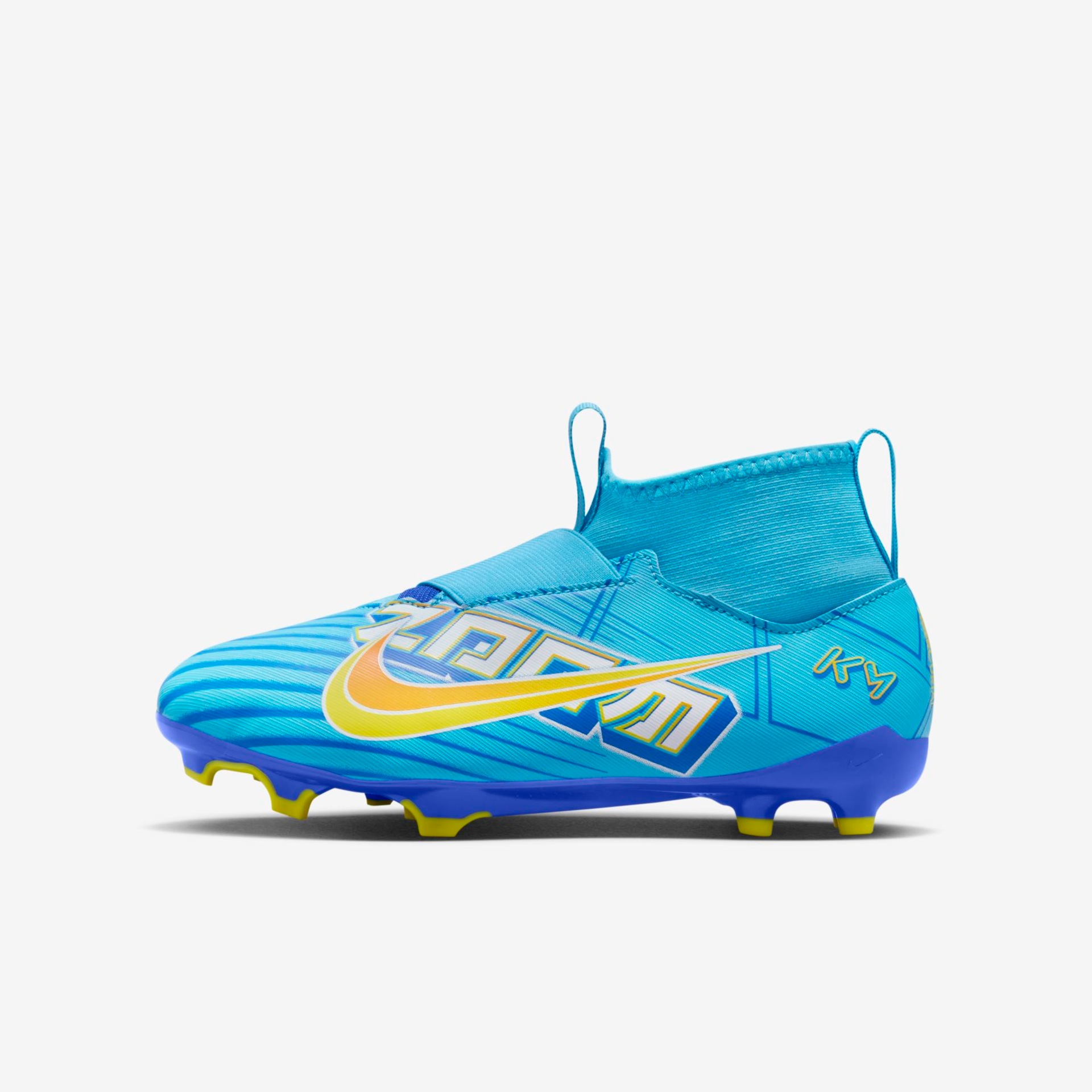 Chuteira Nike Zoom Mercurial Superfly 9 Academy KM Infantil Campo - Foto 1
