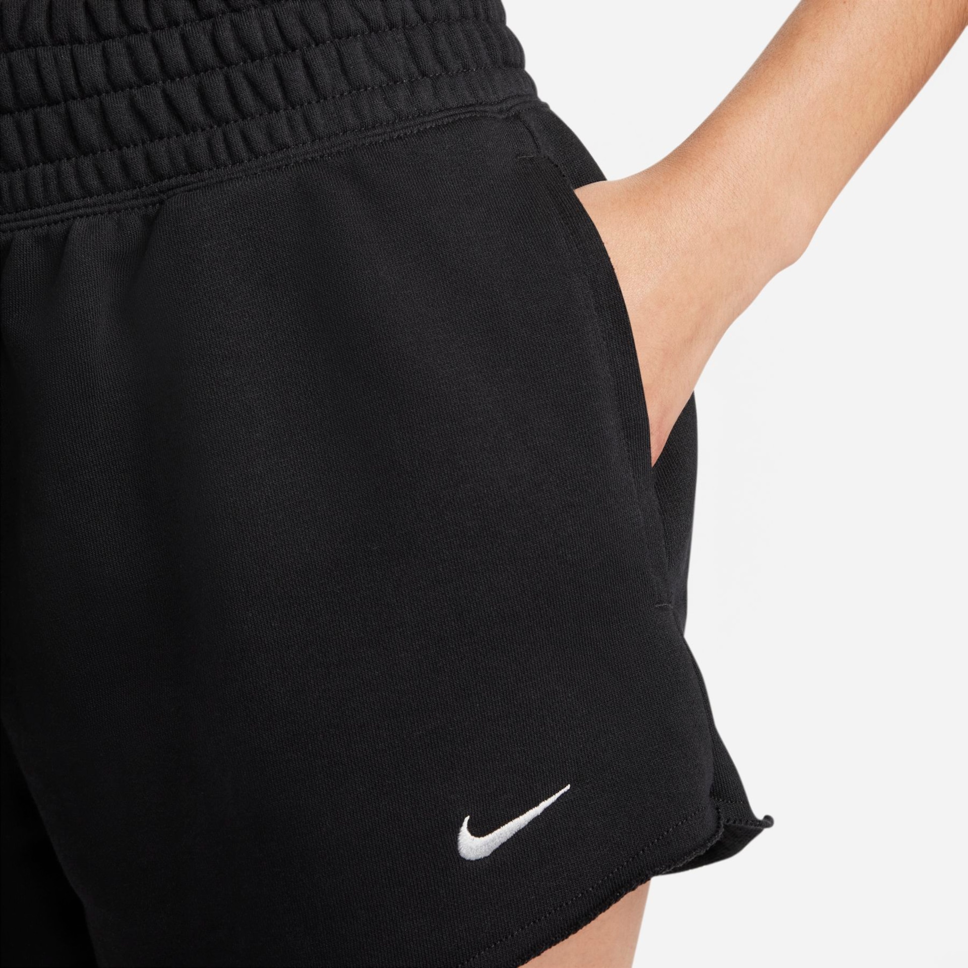 Shorts Nike Sportswear Fleece Feminino - Foto 5