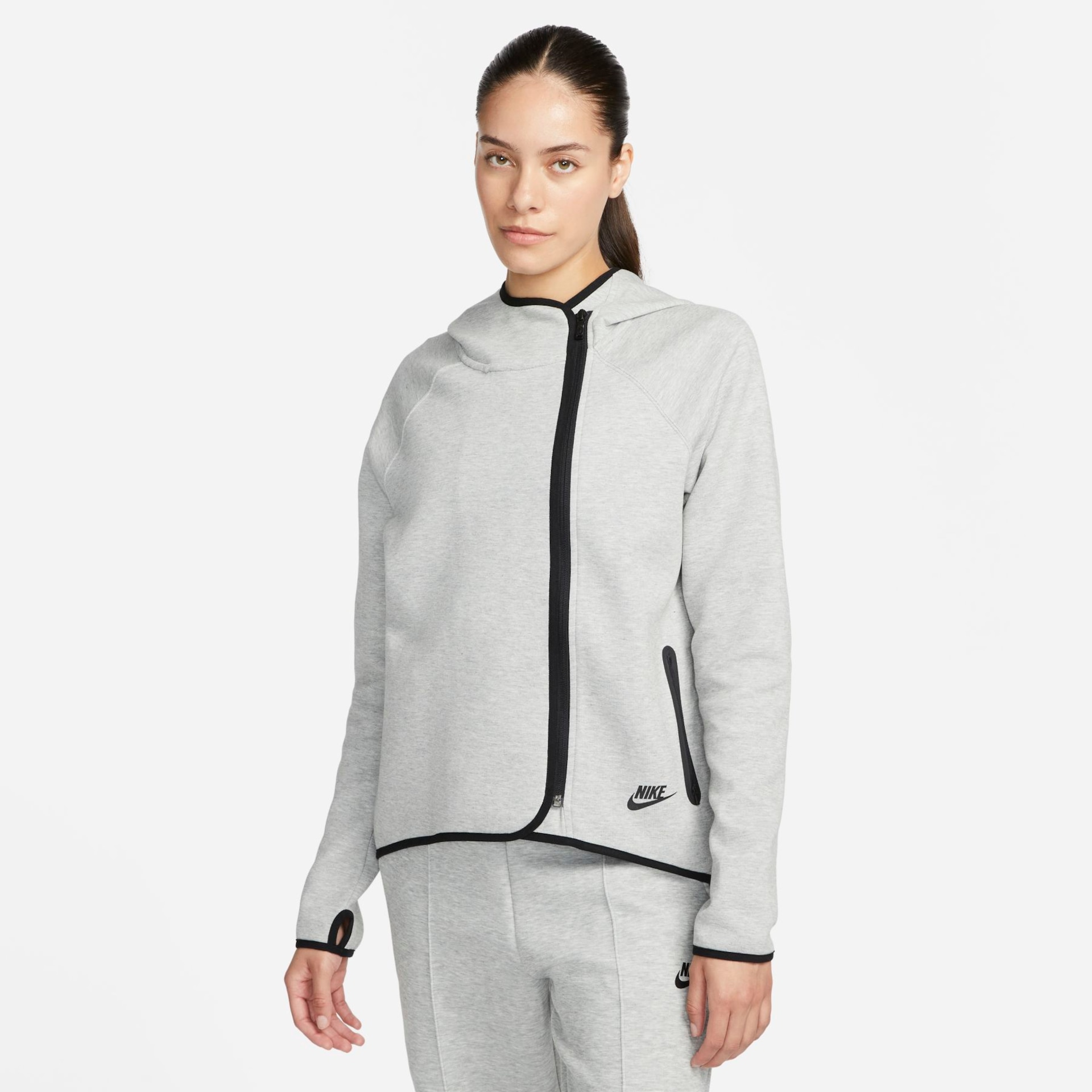 Jaqueta Nike Sportswear Tech Fleece Feminina - Foto 1