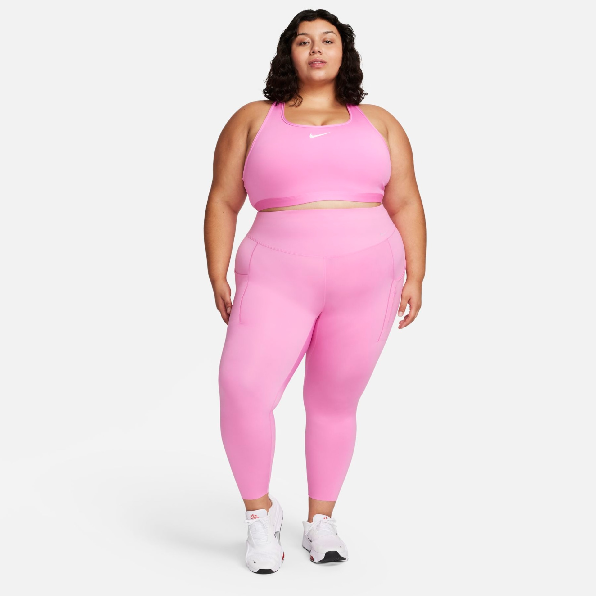 Plus Size - Top Nike Swoosh Feminino - Foto 7