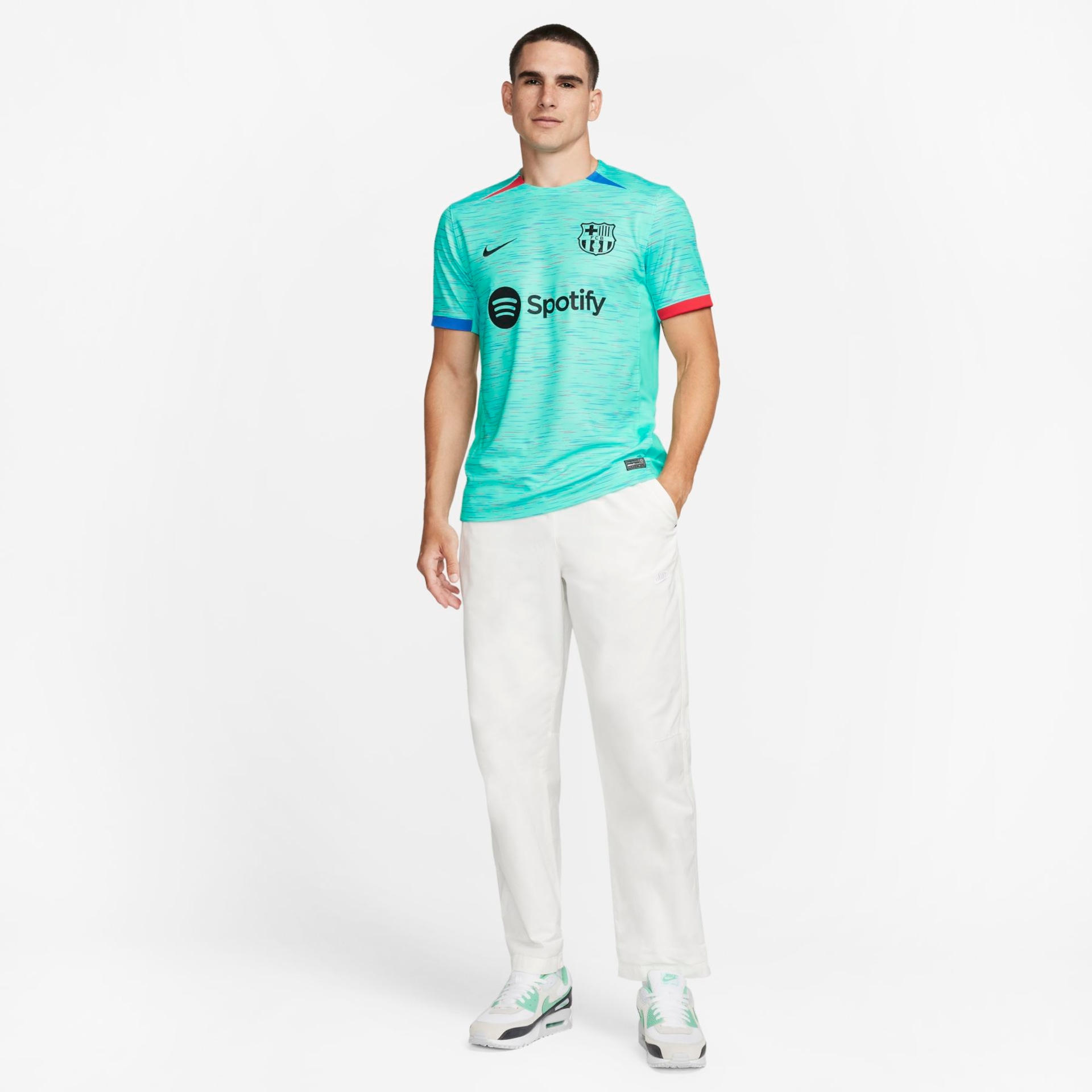 Camisa Nike Barcelona III 2023/24 Torcedor Pro Masculina - Foto 8