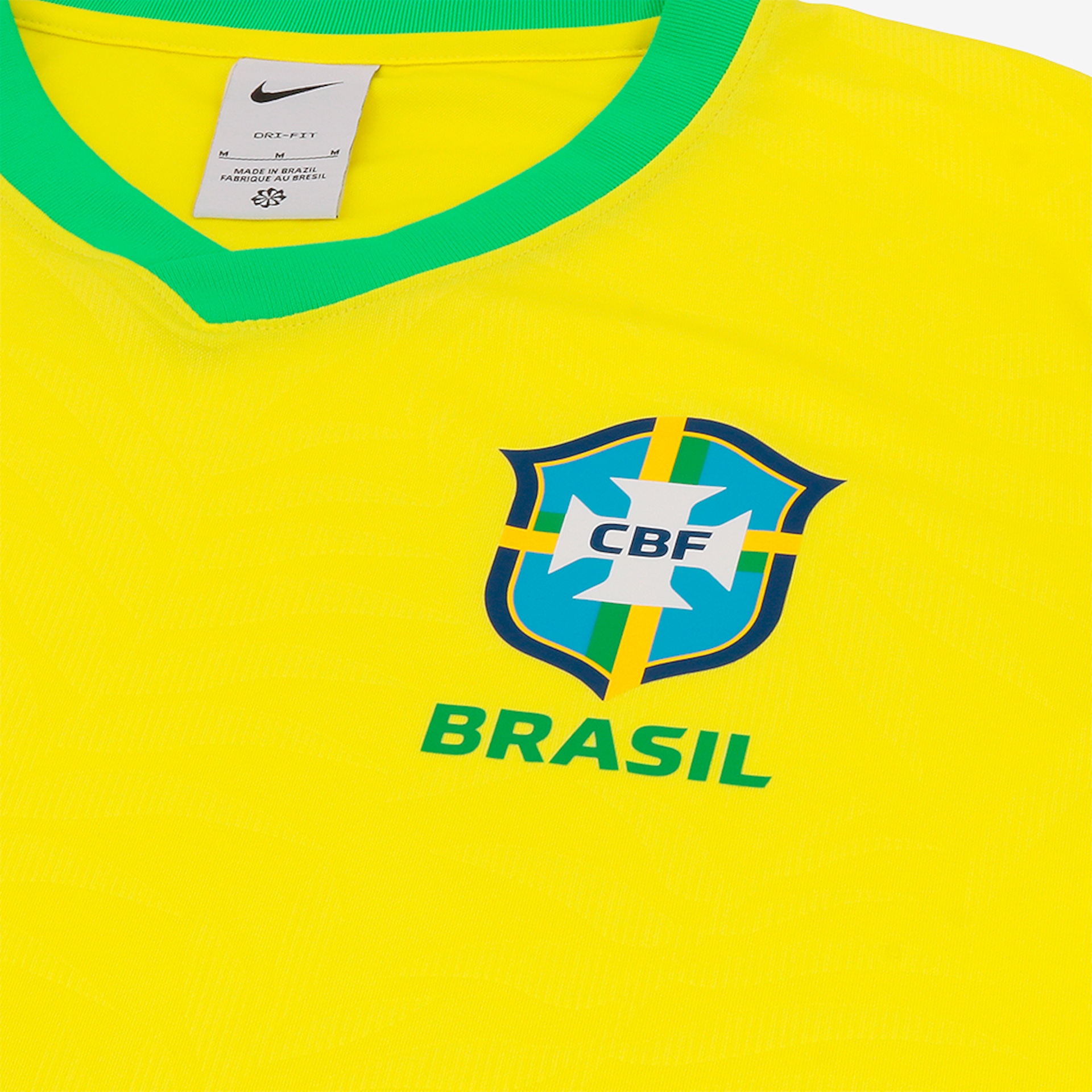 Camiseta Nike Brasil I 2023/24 Supporter Masculina - Foto 3