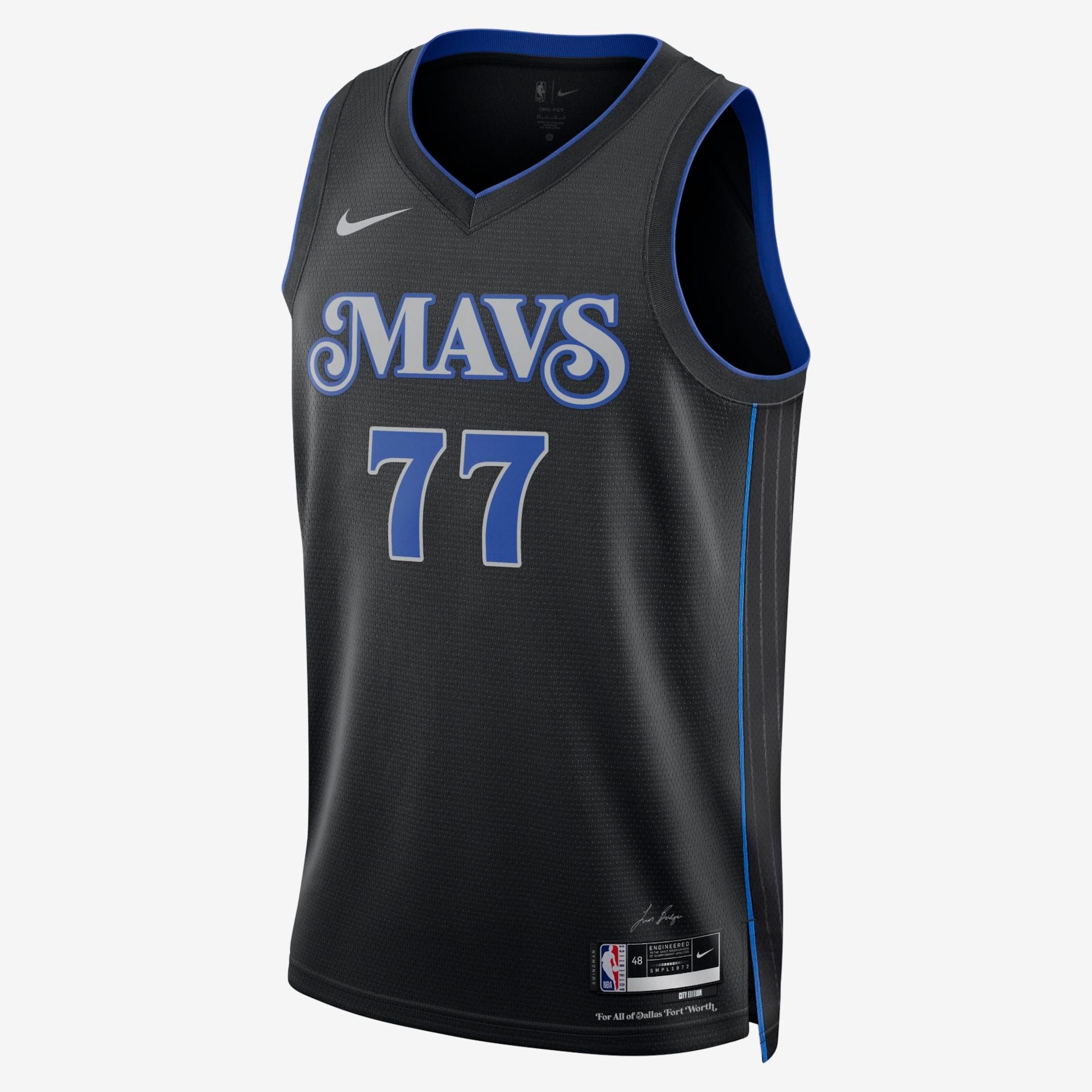 Regata Nike Dallas Mavericks 2023/24 City Edition Masculina - Foto 1