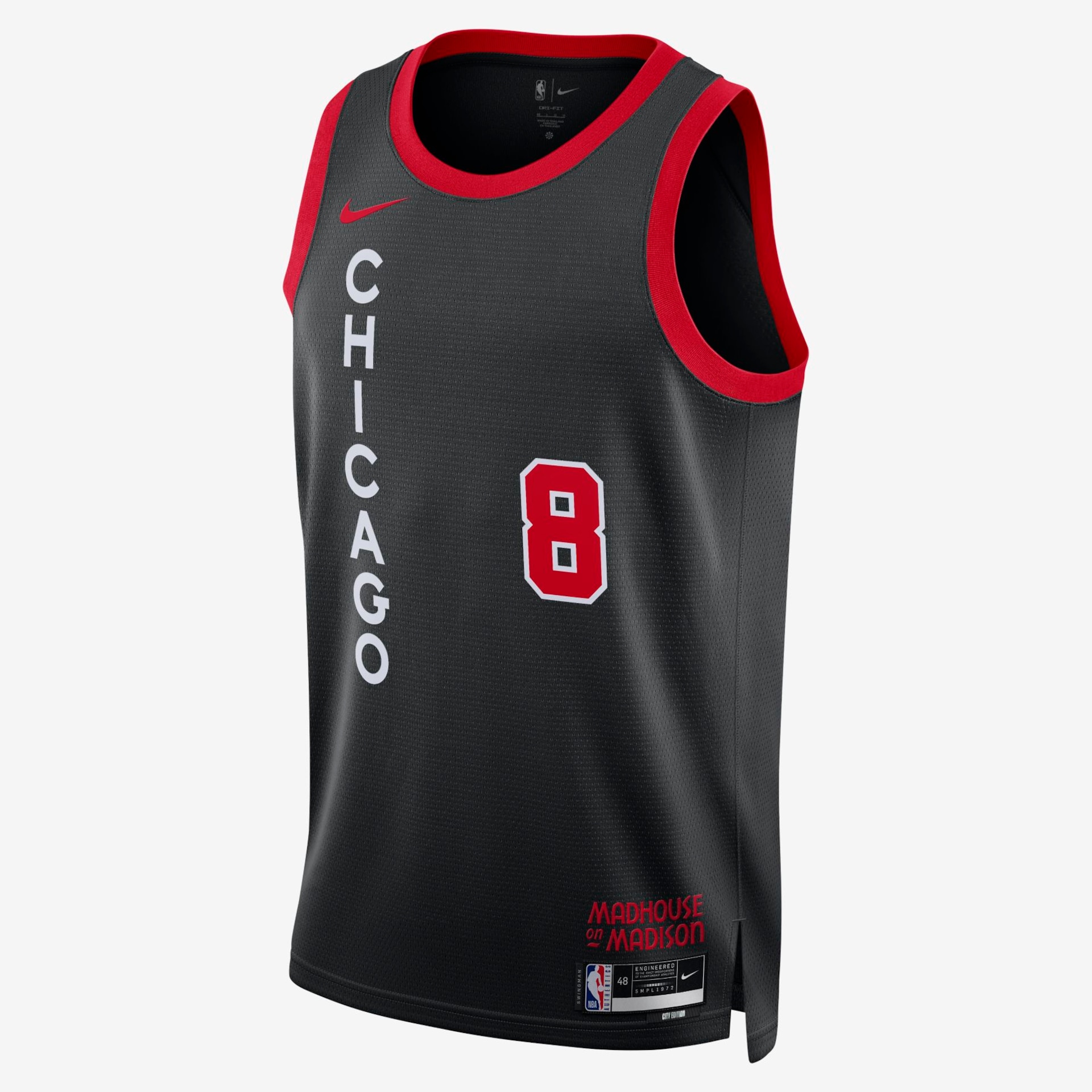 Regata Nike Chicago Bulls 2023/24 City Edition Masculina - Foto 1