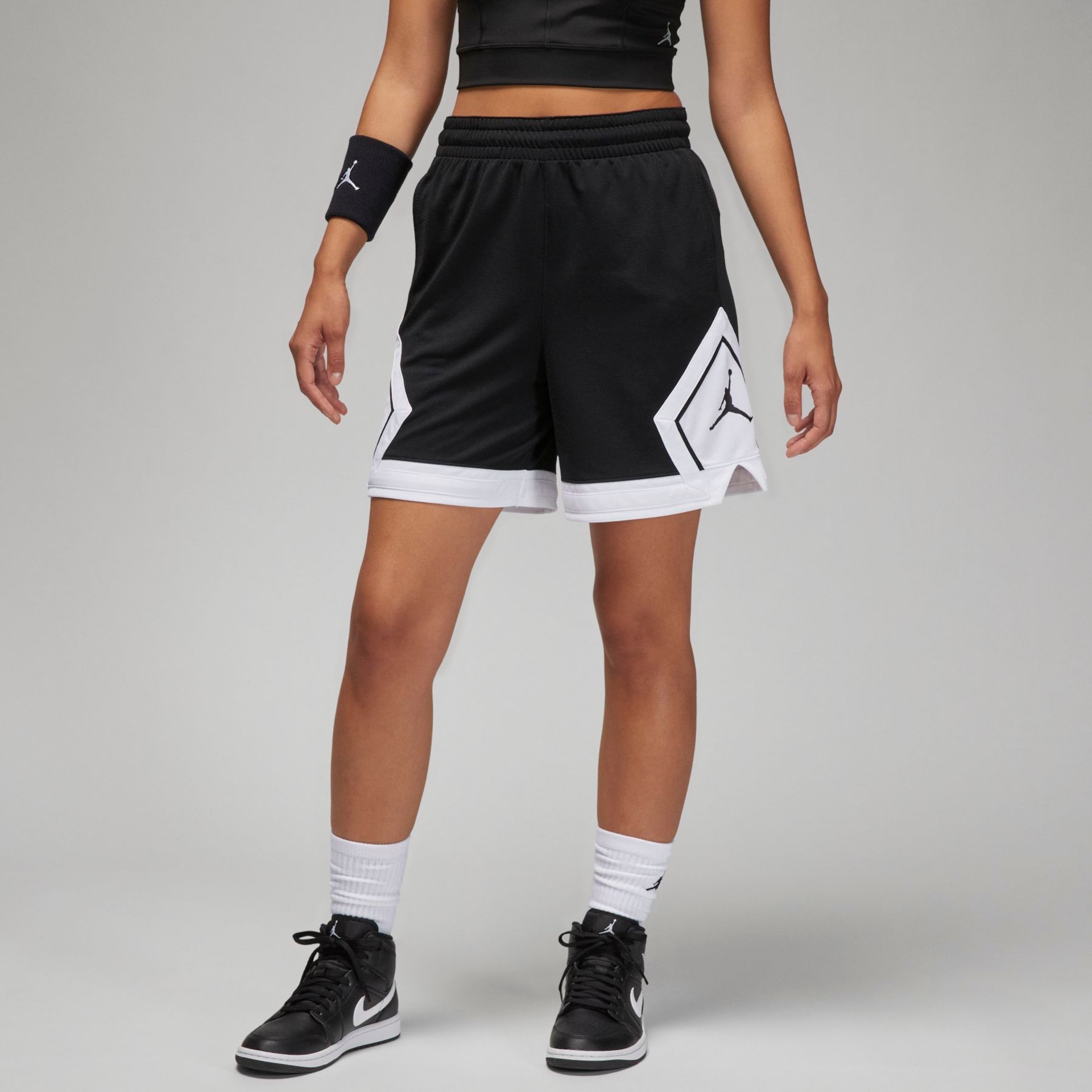 Shorts Jordan Sport Diamond Feminino - Foto 1