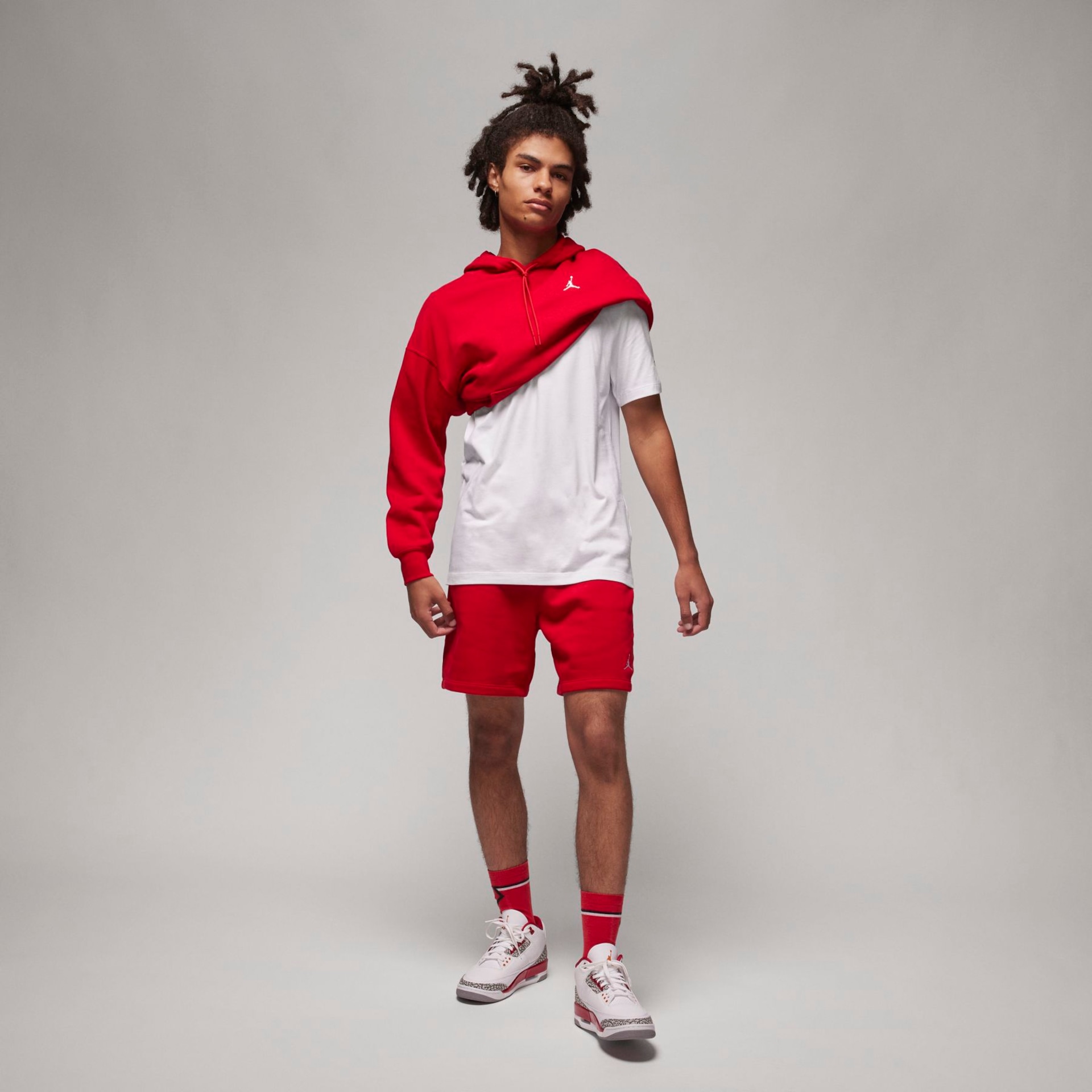 Camiseta Jordan Crew Masculina - Foto 6